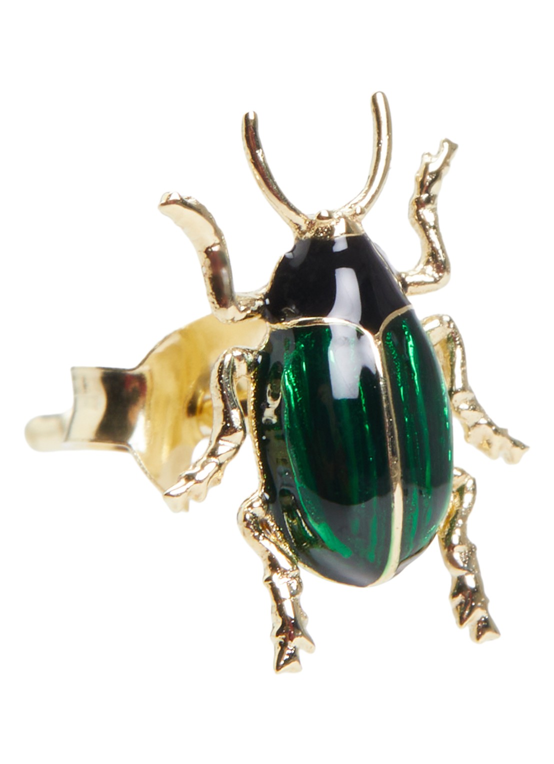 Anna + Nina Bugging You Stud - voorkant goud