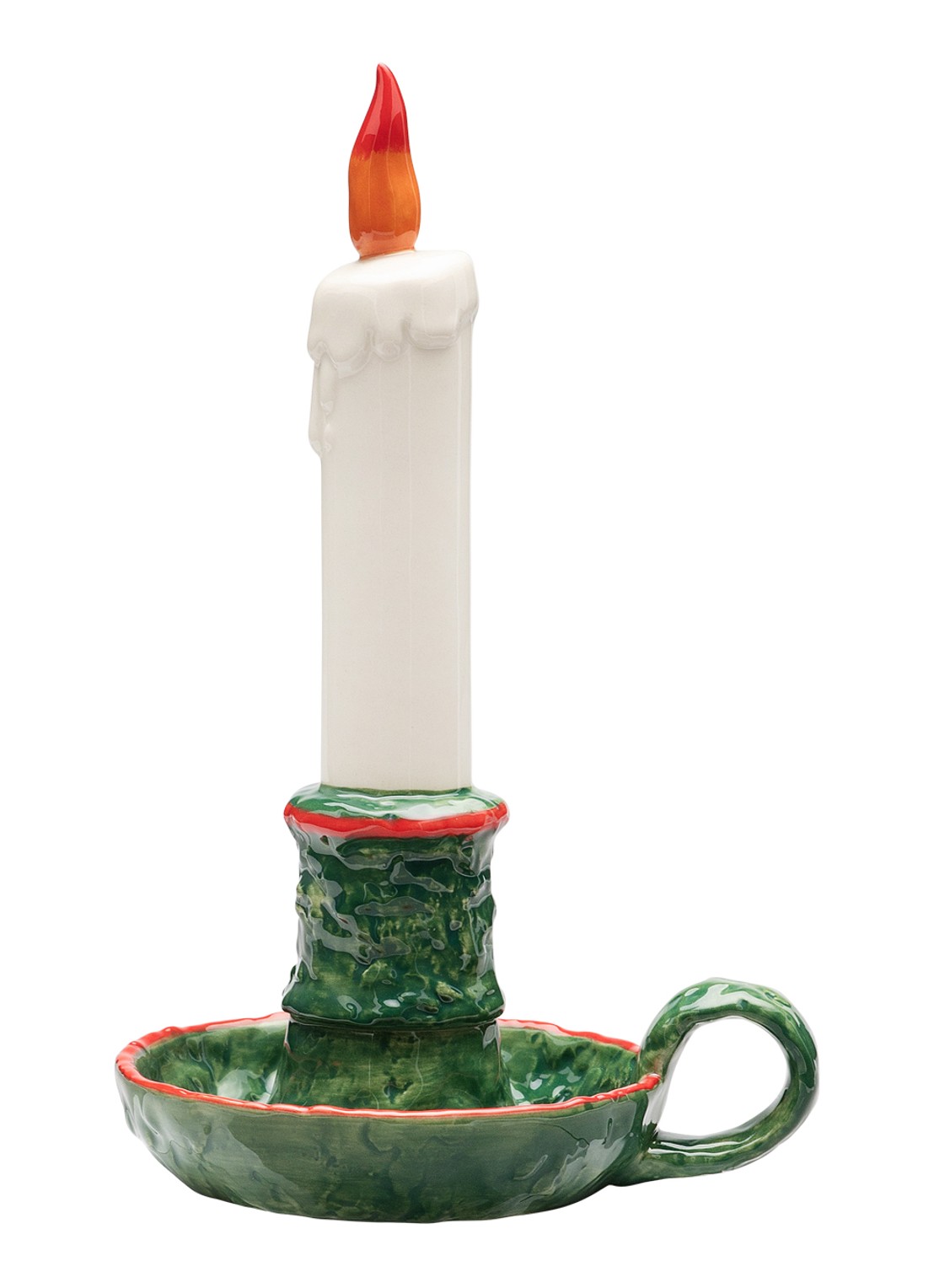 Anna + Nina Eternal Flame kerstornament 21 cm - voorkant multicolor