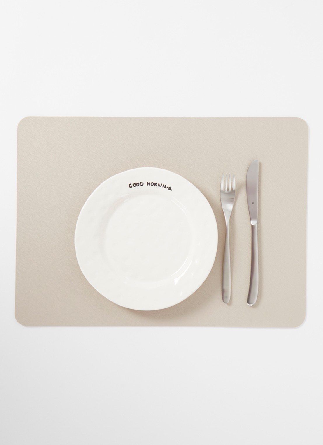 Anna + Nina Good Morning ontbijtbord 22 cm - detail 4 wit