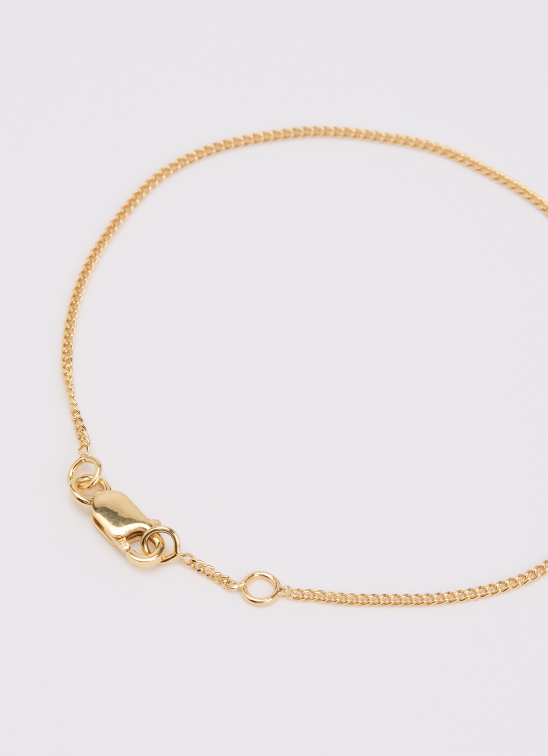 Anna + Nina Gourmet armband verguld - detail 2 goud