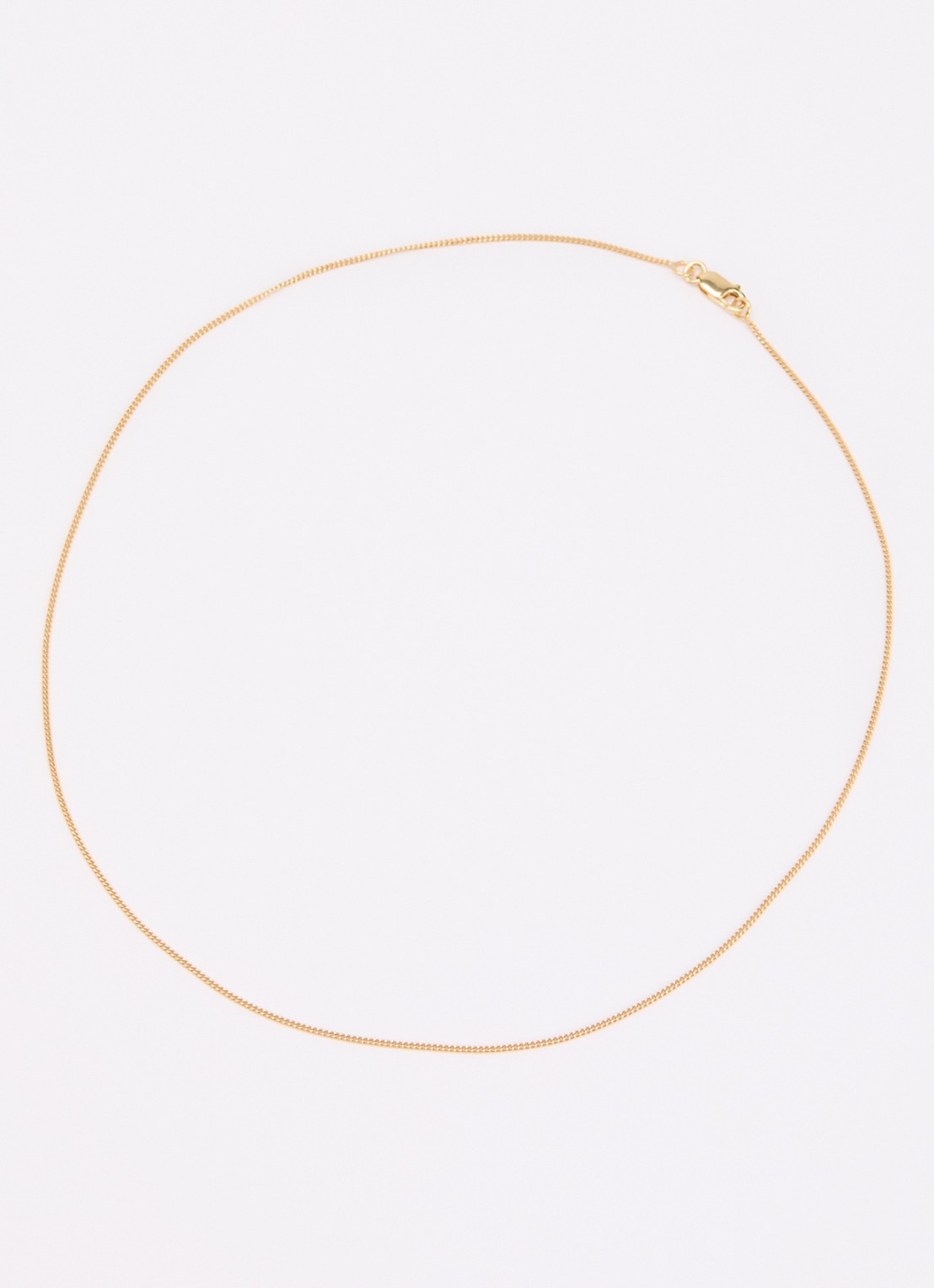 Anna + Nina Gourmet ketting verguld - detail 4 goud