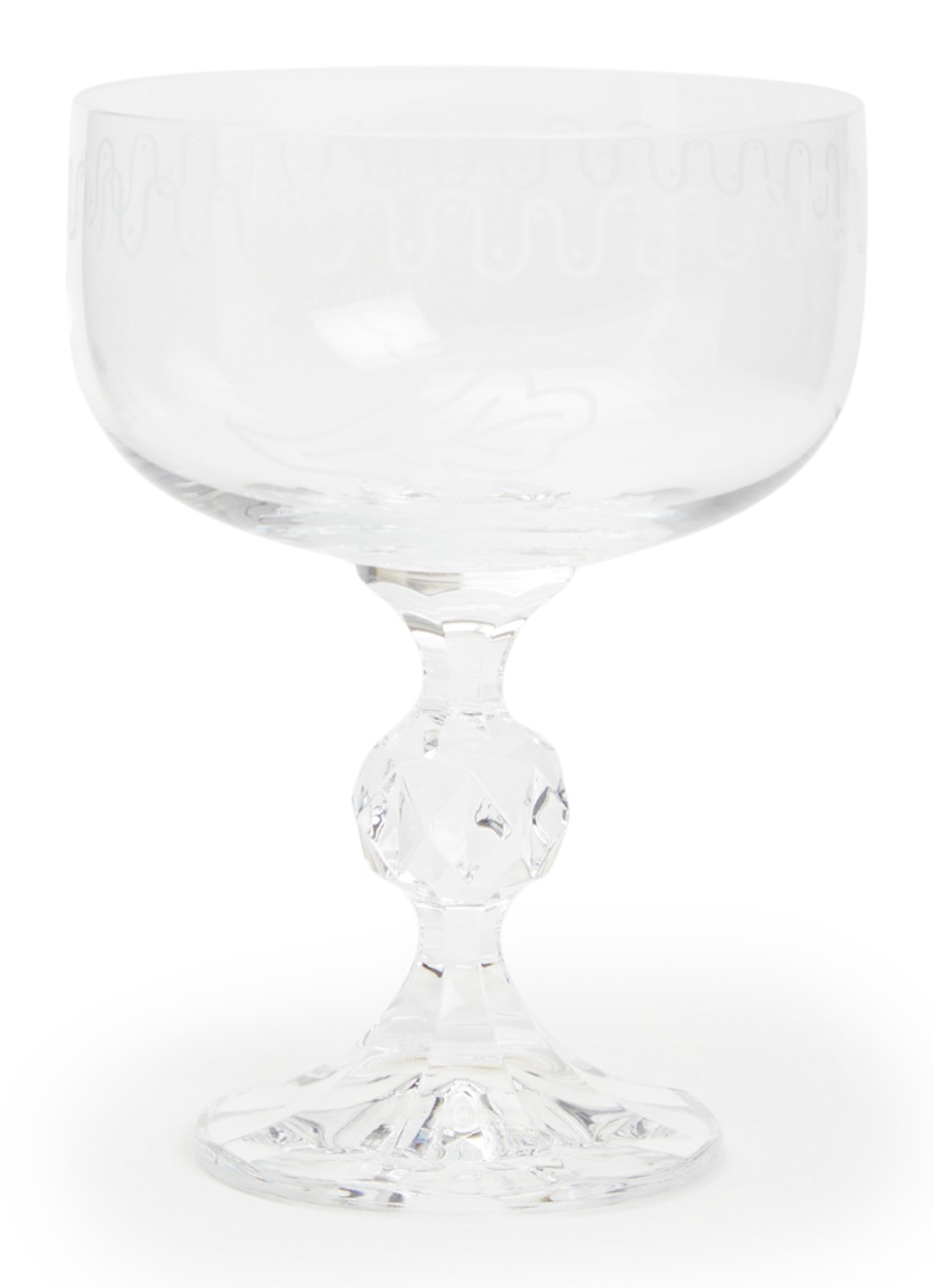 Anna + Nina Grapevine cocktailglas 20 cl - voorkant transparant