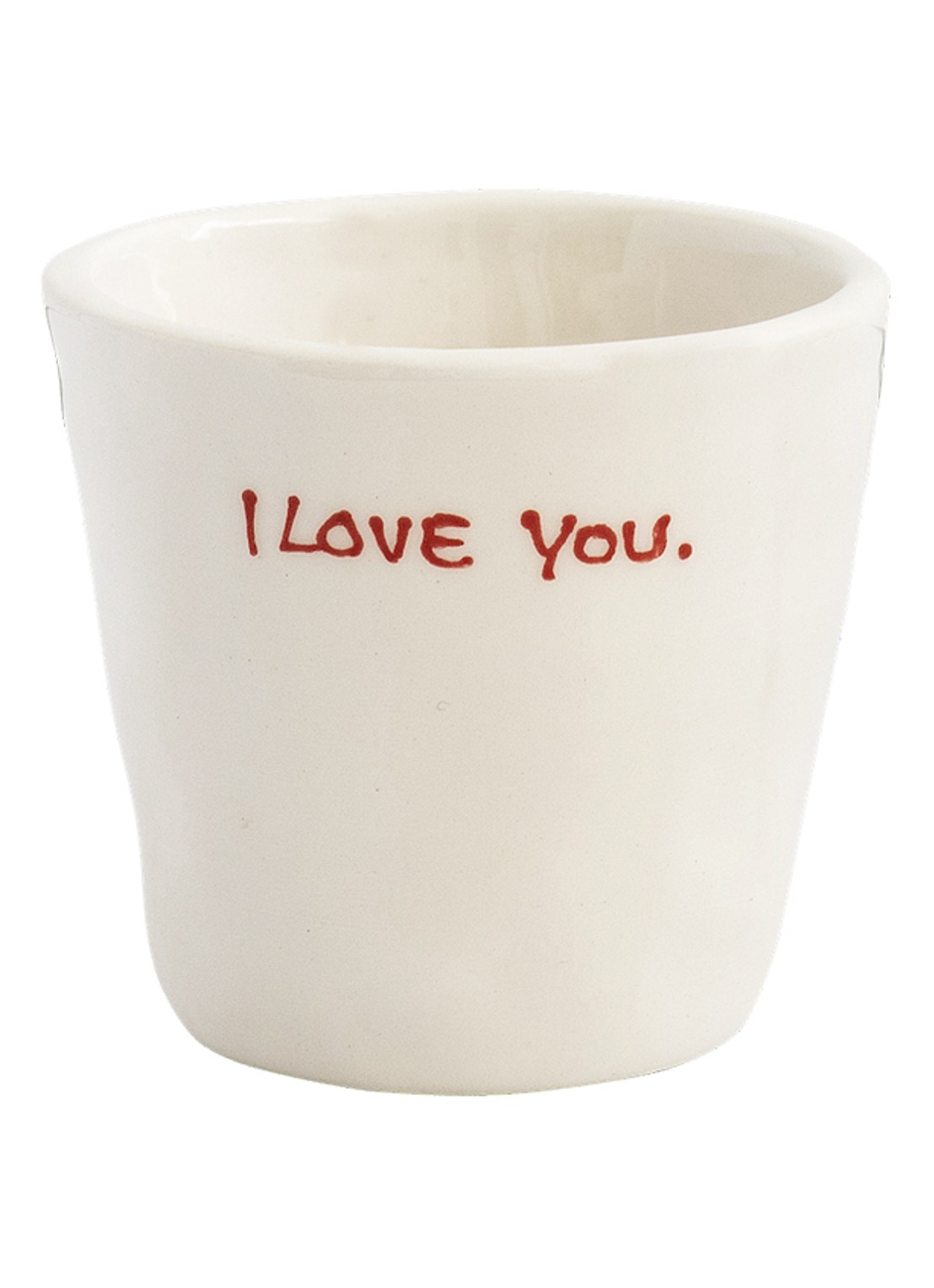 Anna + Nina I Love You espressokopje 10 cl - detail 3 wit