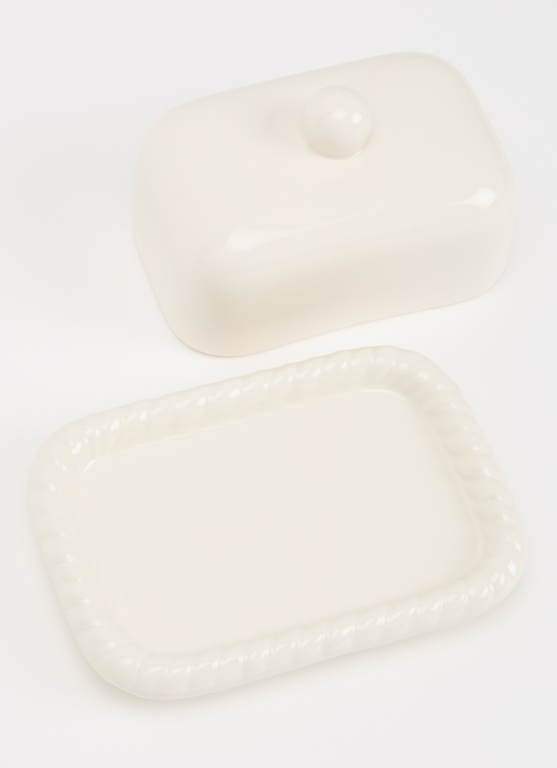 Anna + Nina Is Butter A Carb? botervloot 15 cm - detail gebroken wit