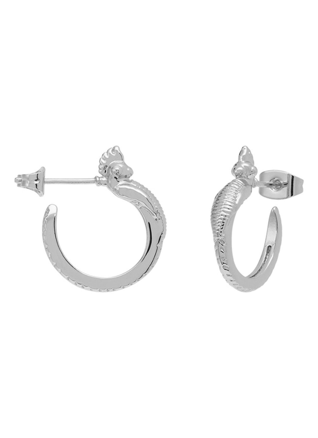 Anna + Nina Isola Bird oorringen  - voorkant 2 zilver