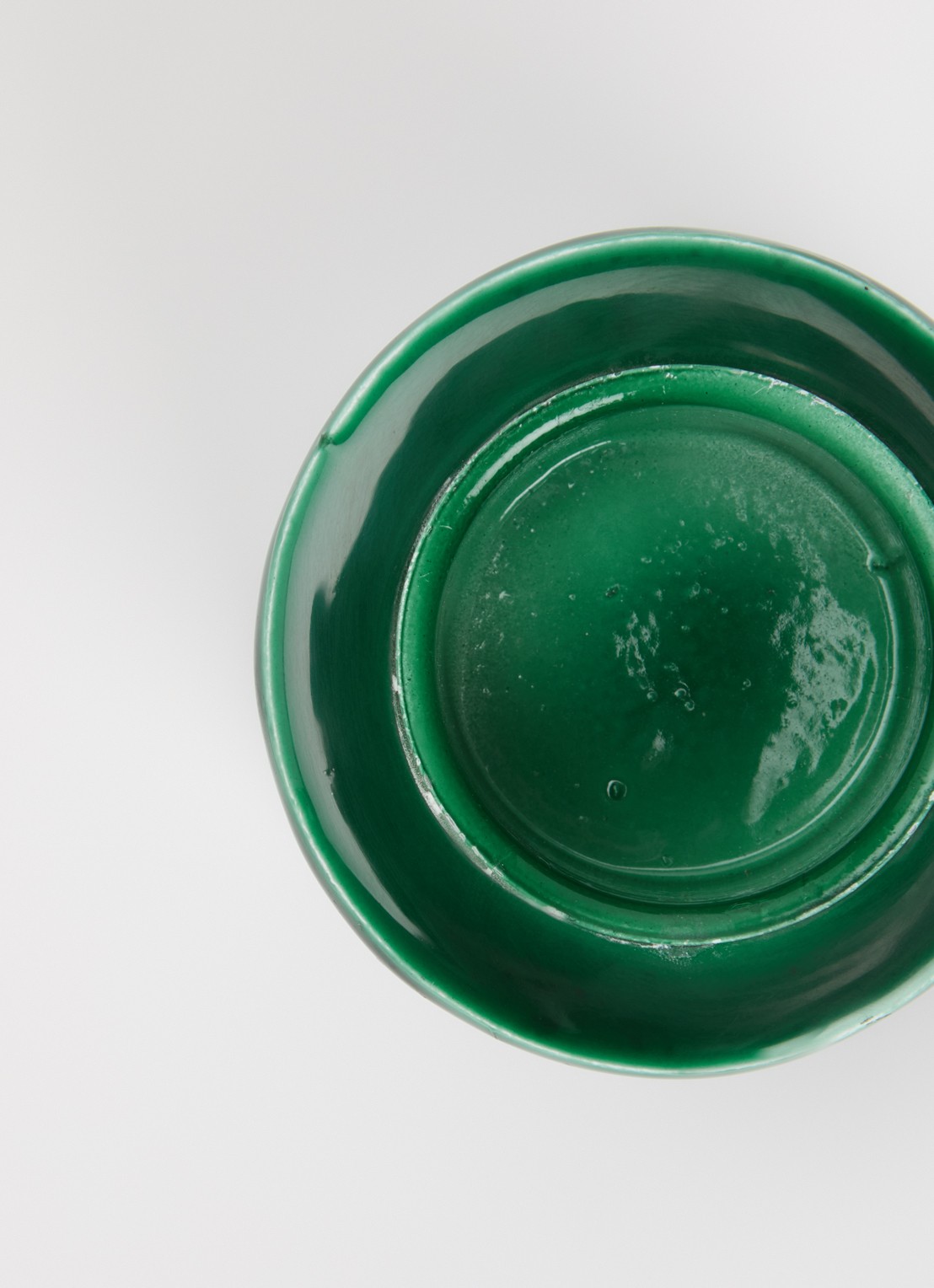 Anna + Nina Laurel Shell waxinelichthouder 6 cm - detail 2 groen
