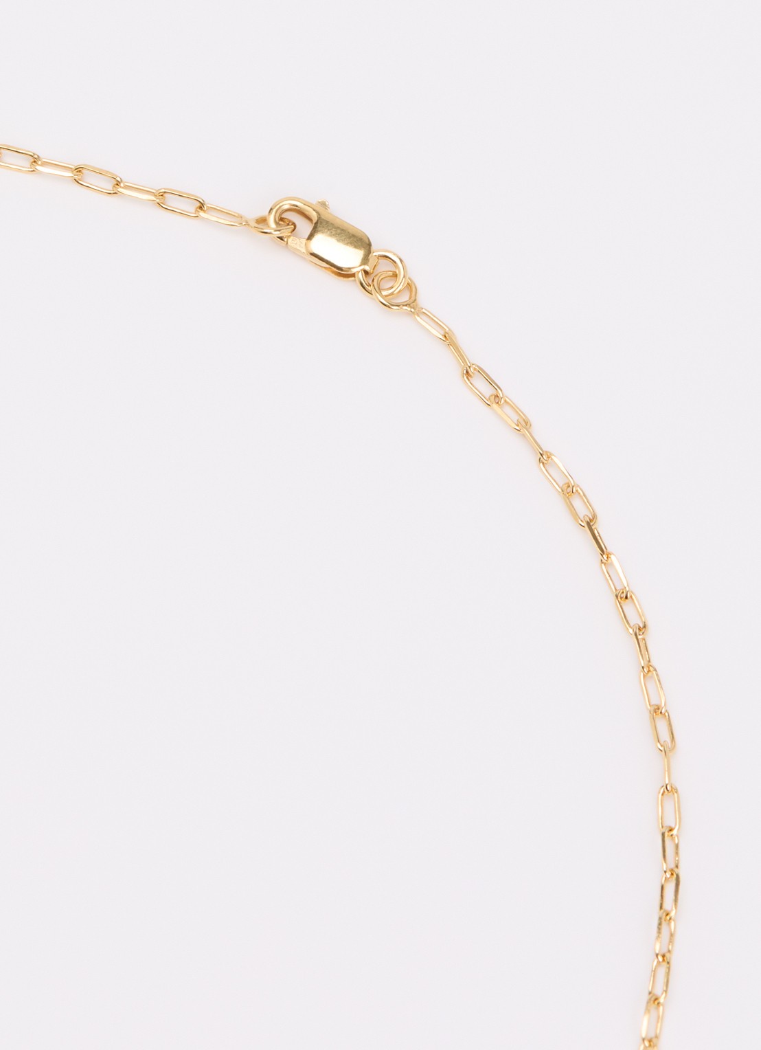 Anna + Nina Link ketting verguld - detail 7 goud