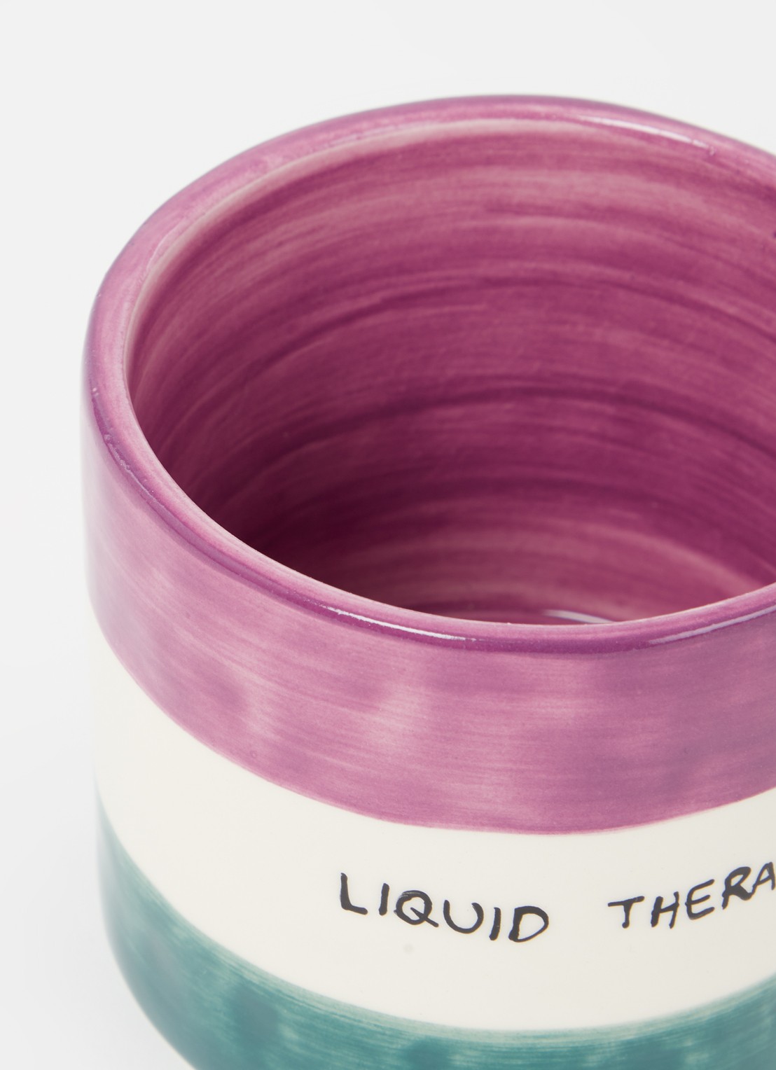 Anna + Nina Liquid Therapy mok 40 cl - voorkant 2 wit