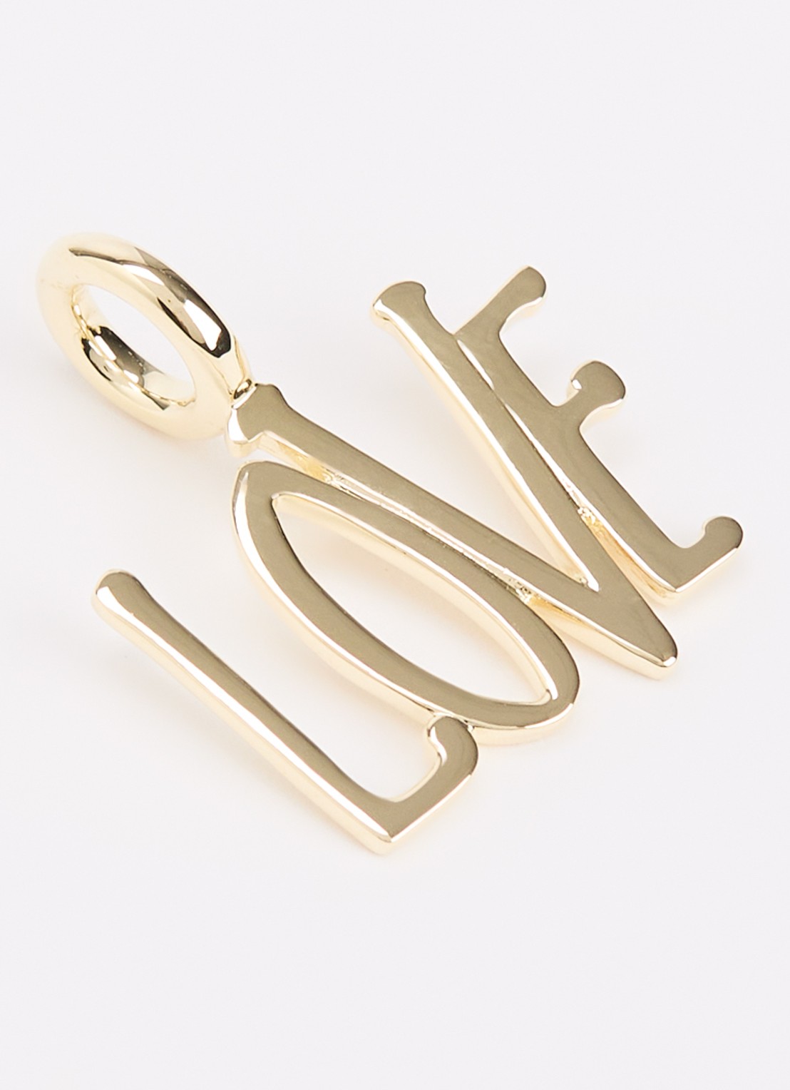 Anna + Nina Love bedel - detail 2 goud