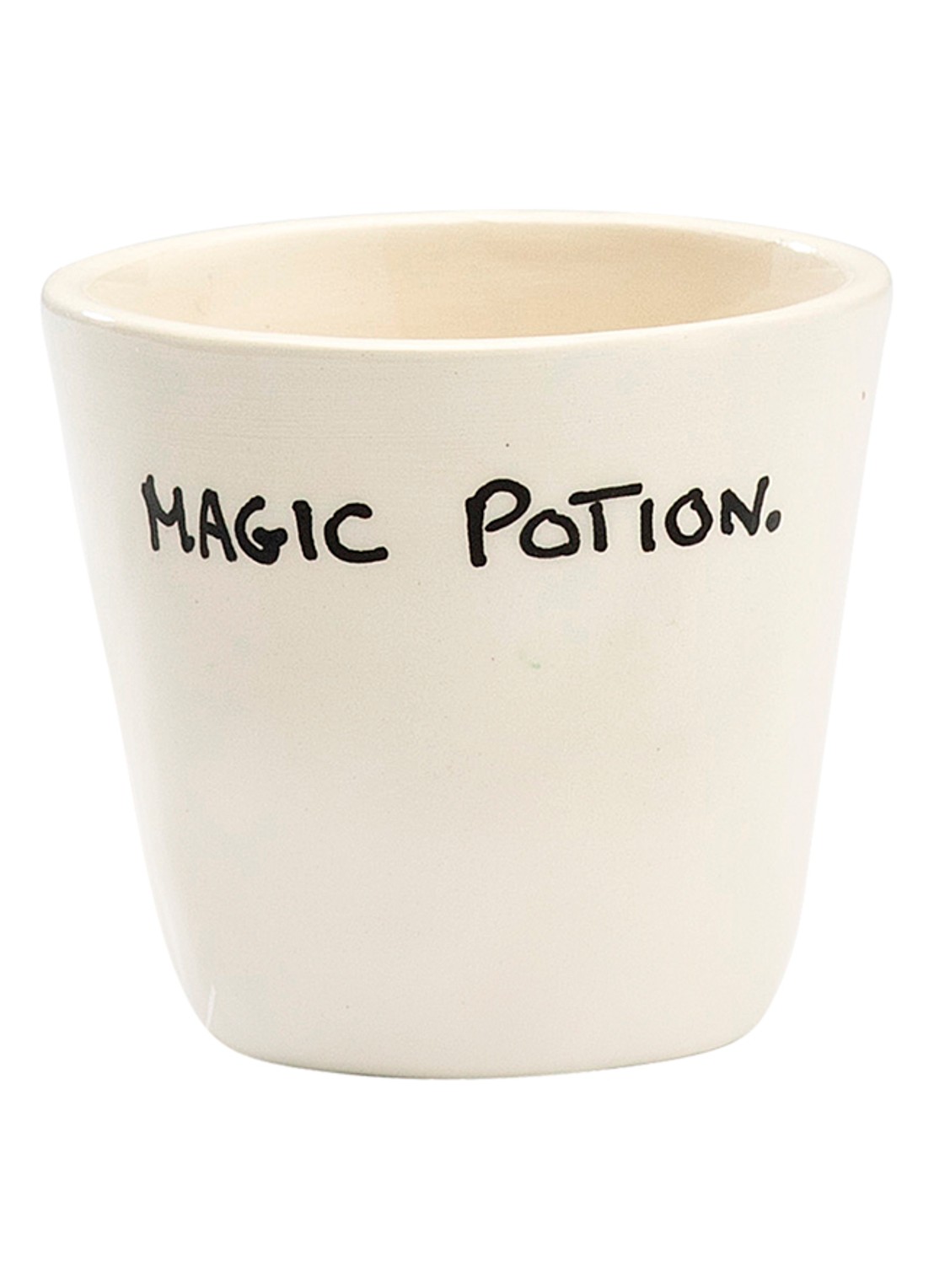 Anna + Nina Magic Potion espressokopje 10 cl - voorkant wit