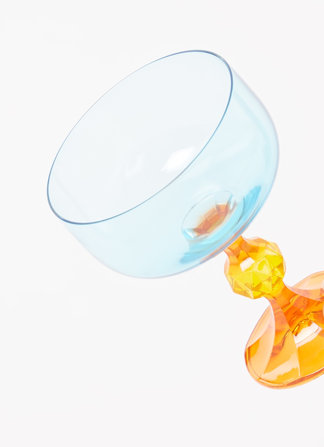 Anna + Nina Paradise cocktailglas - detail multicolor