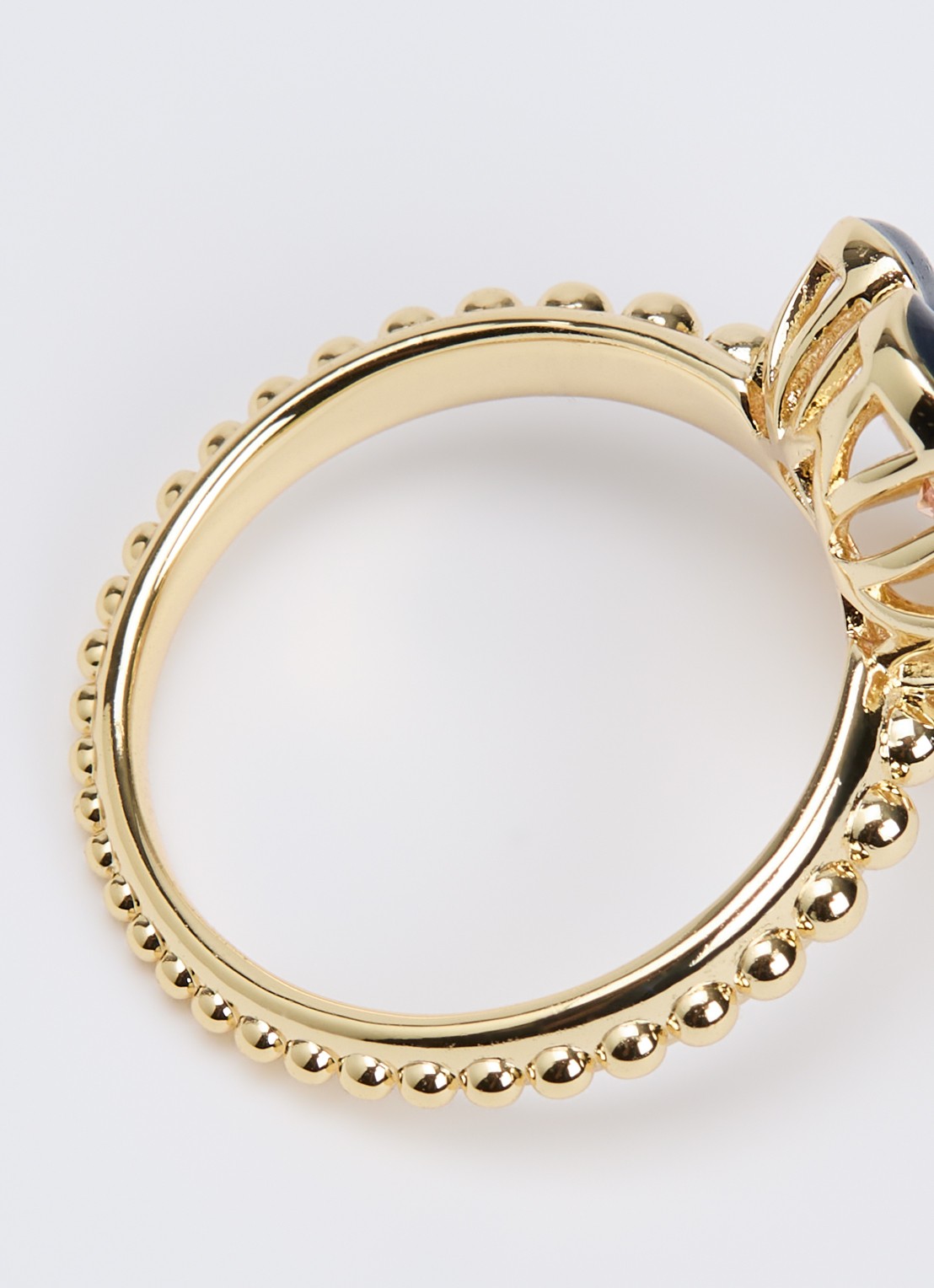Anna + Nina Pixie Garden ring verguld - detail goud