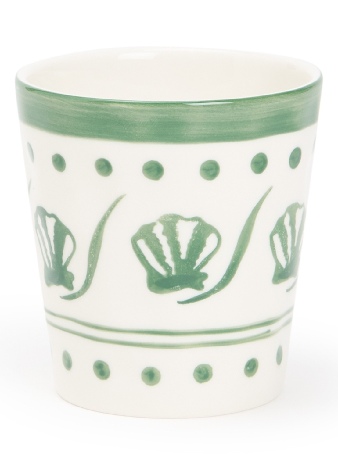 Anna + Nina Seagrass Shore kopje 20 cl - voorkant groen