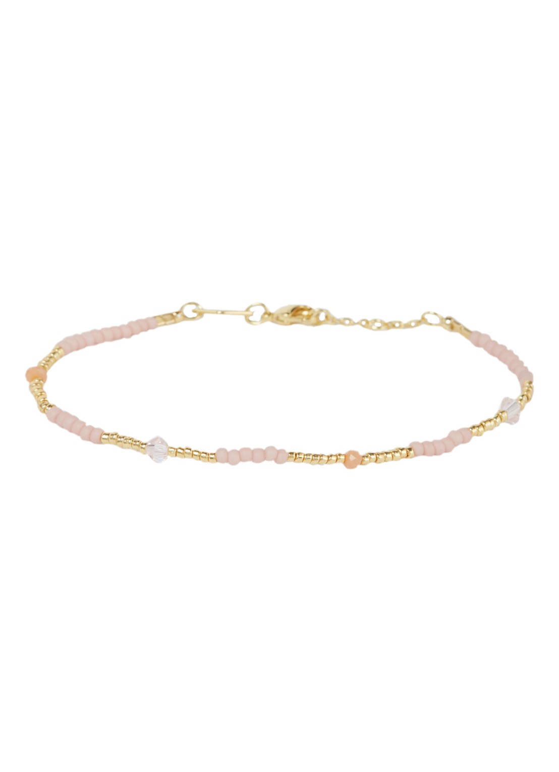 ANNI LU Clemence armband verguld - voorkant goud