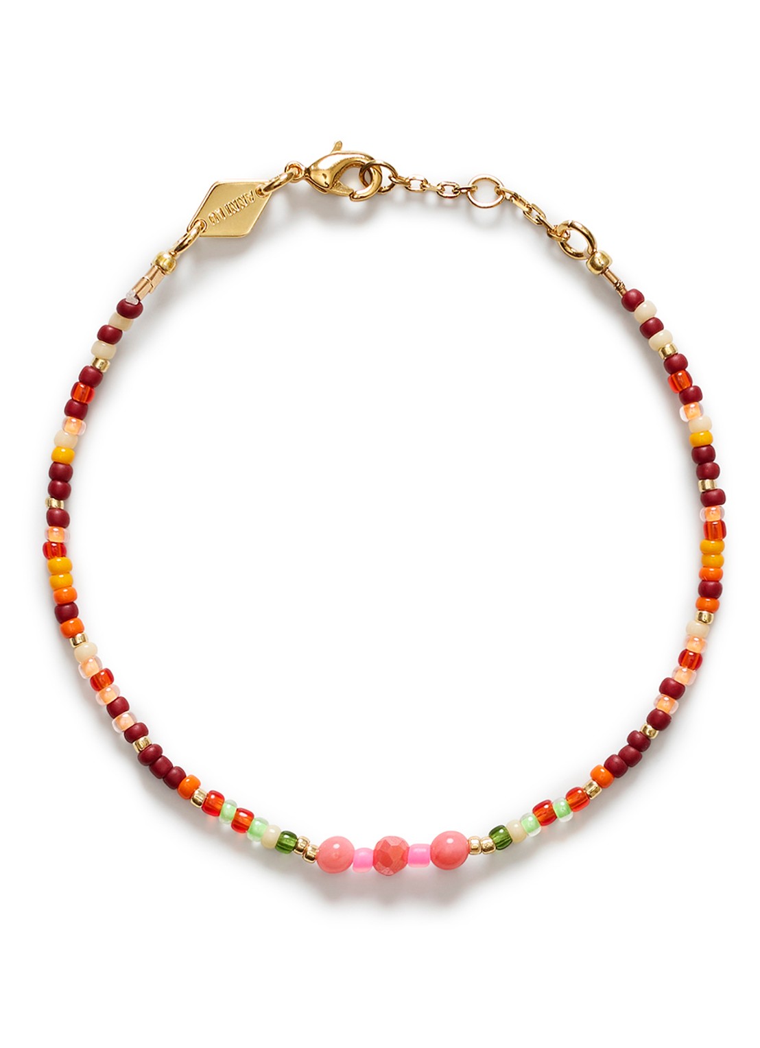 ANNI LU Giddy up kralenarmband - voorkant multicolor
