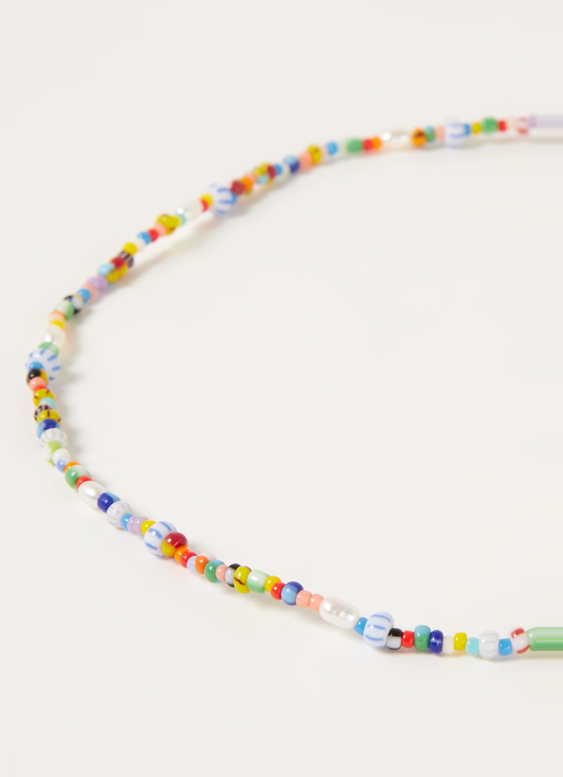 ANNI LU Petit Alaia ketting met glaskralen - detail 3 multicolor