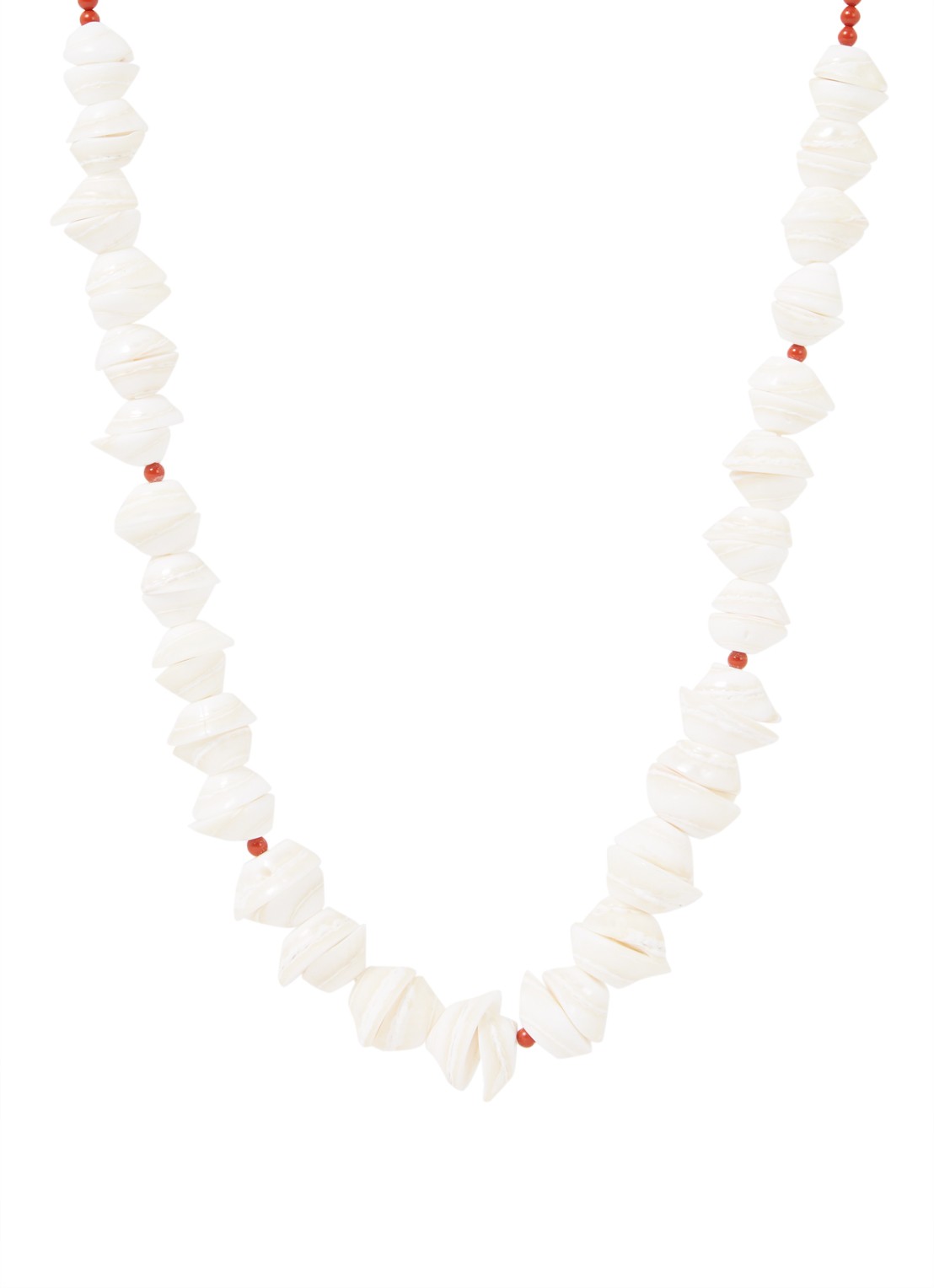 ANNI LU Seashell Smiles ketting  - voorkant 3 goud