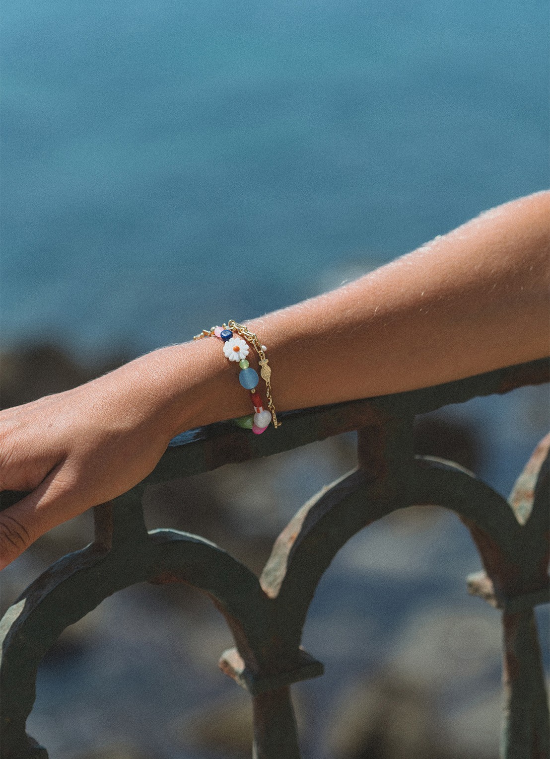 ANNI LU Summerstuff armband verguld  - detail 3 goud