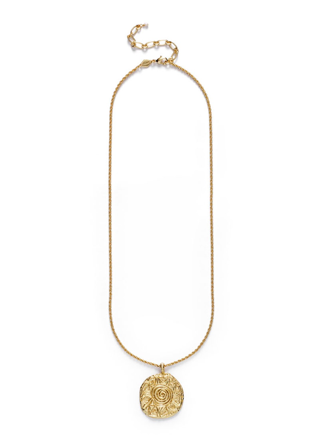 ANNI LU Sunny Side Up ketting verguld  - voorkant goud