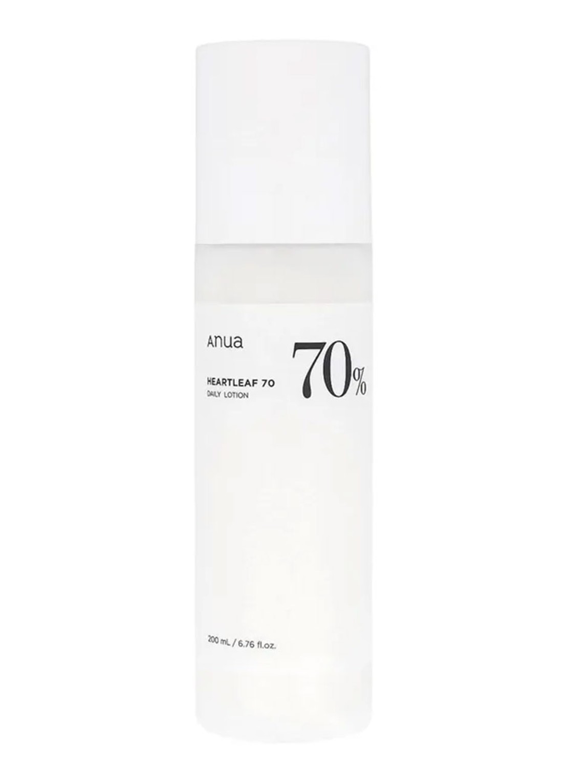 Anua Heartleaf 70% Daily Lotion - dag- en nachtcrème  - voorkant 2 undefined