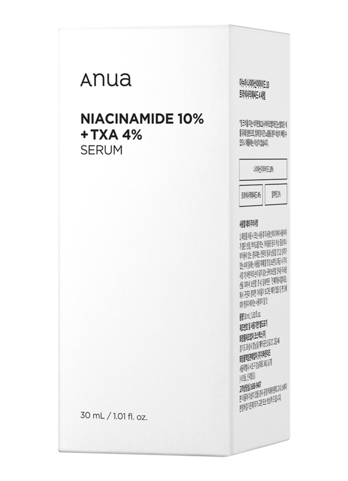 Anua Niacinamide 10% + TXA 4% Serum  - voorkant undefined