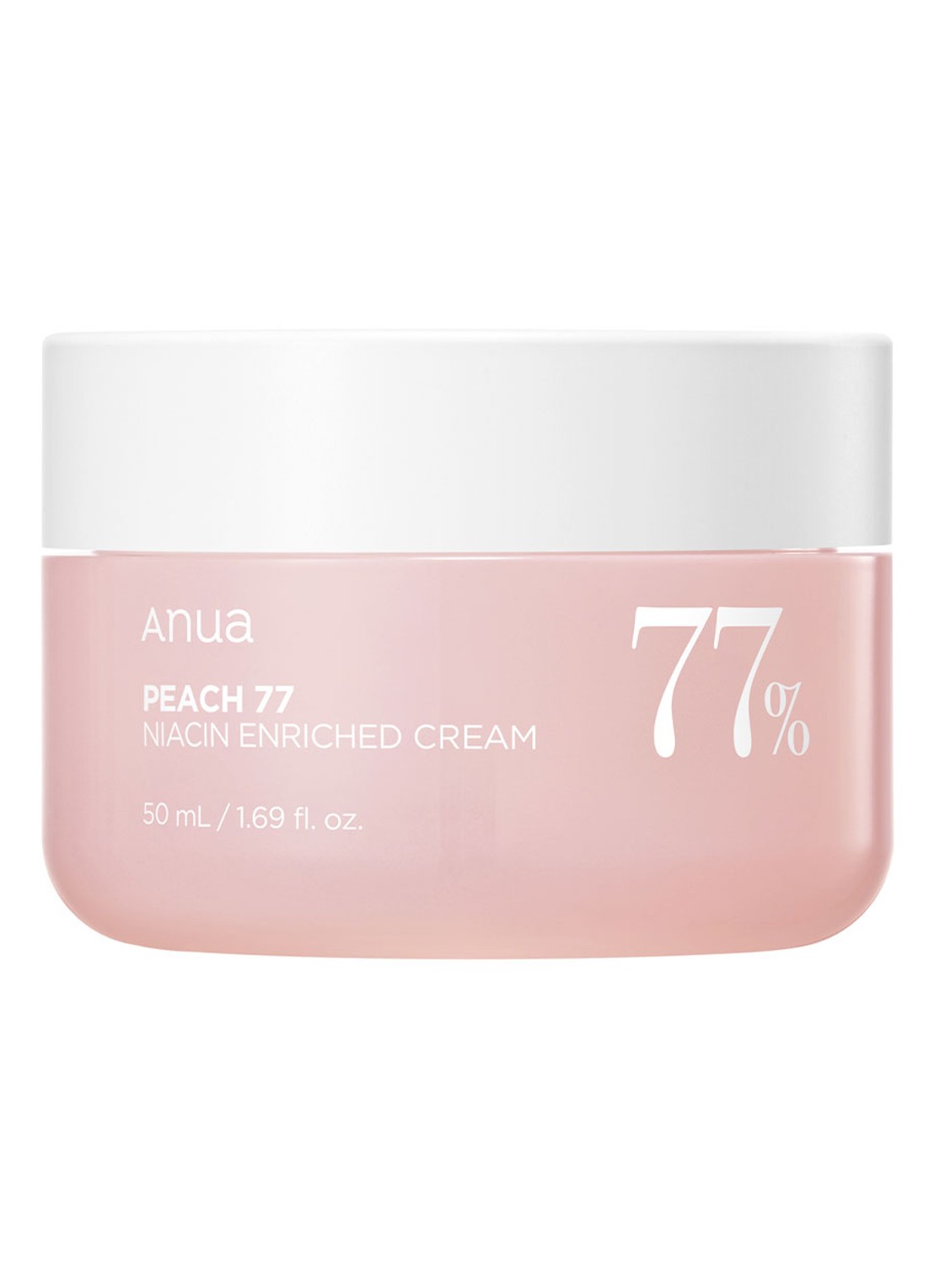 Anua Peach 77% Niacin Enriched Cream - dag- en nachtcrème  - voorkant undefined