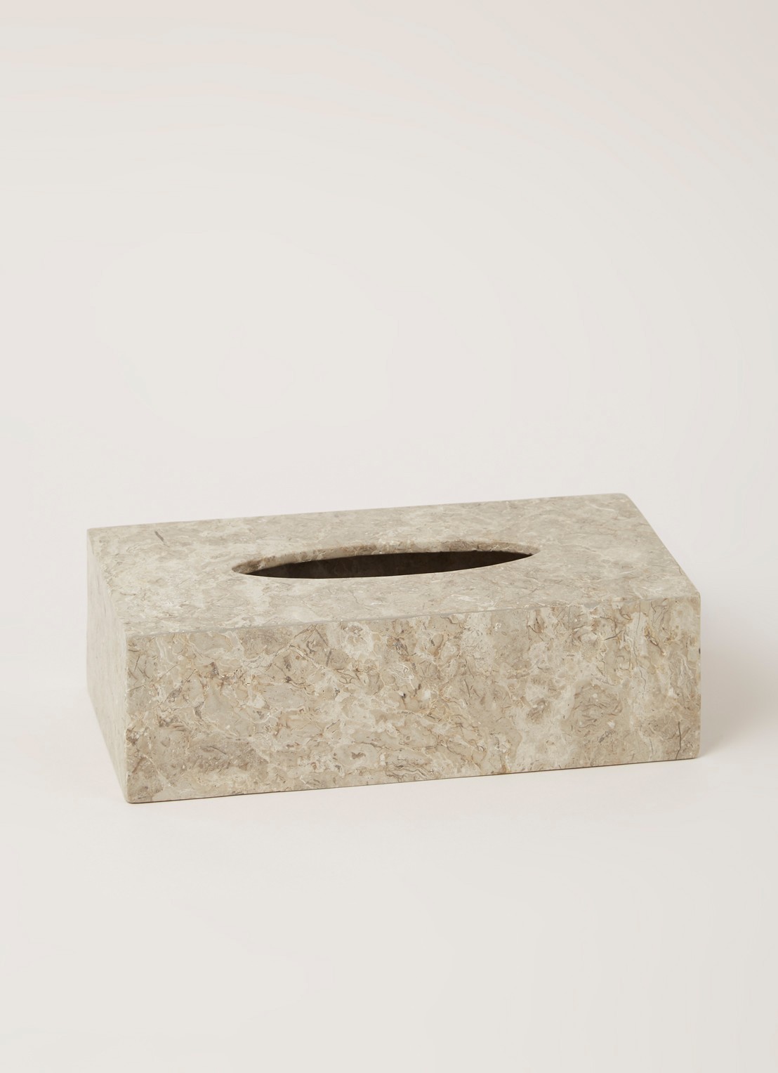 Aquanova Conor tissuebox - voorkant 3 donkerbeige