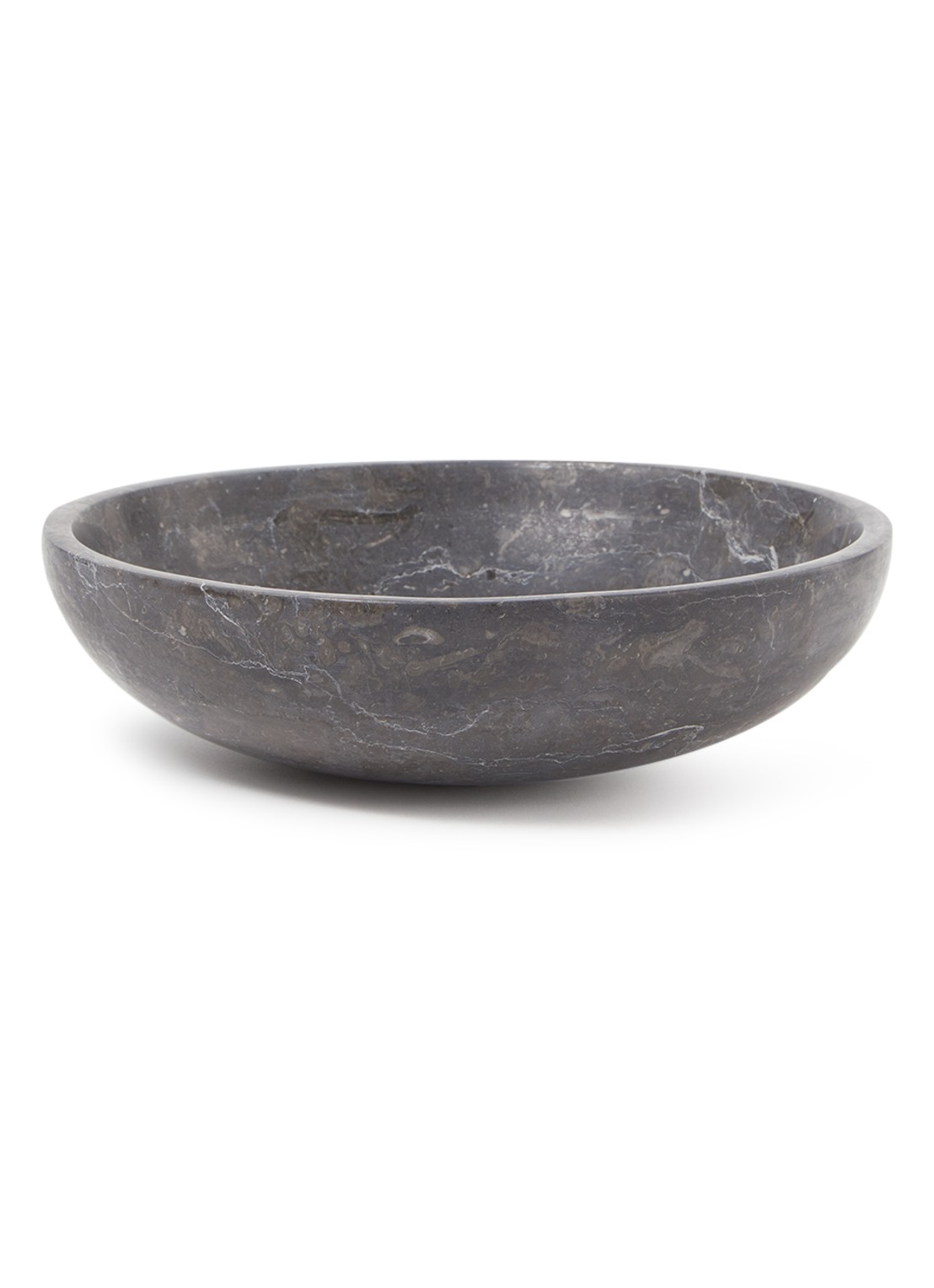 Aquanova Hammam schaal 25 cm - voorkant antraciet