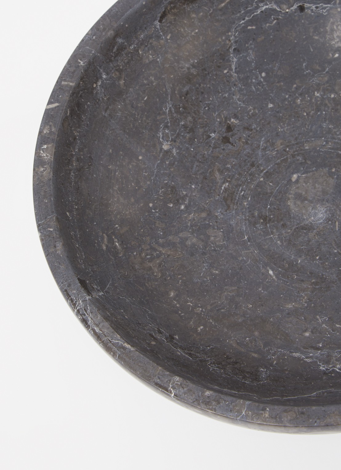 Aquanova Hammam schaal 25 cm - voorkant 2 antraciet