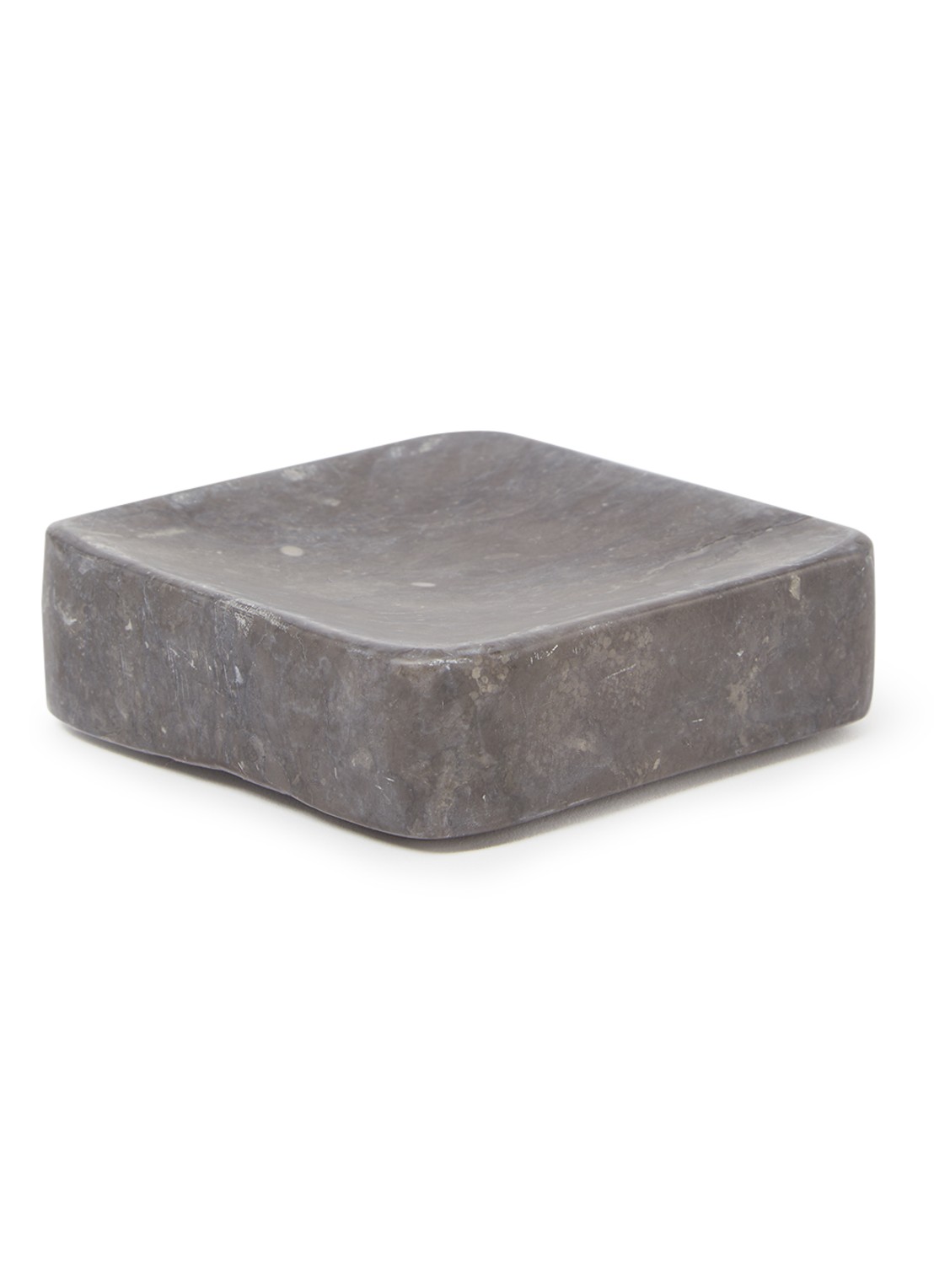 Aquanova Hammam zeepschaaltje 10 cm - voorkant antraciet
