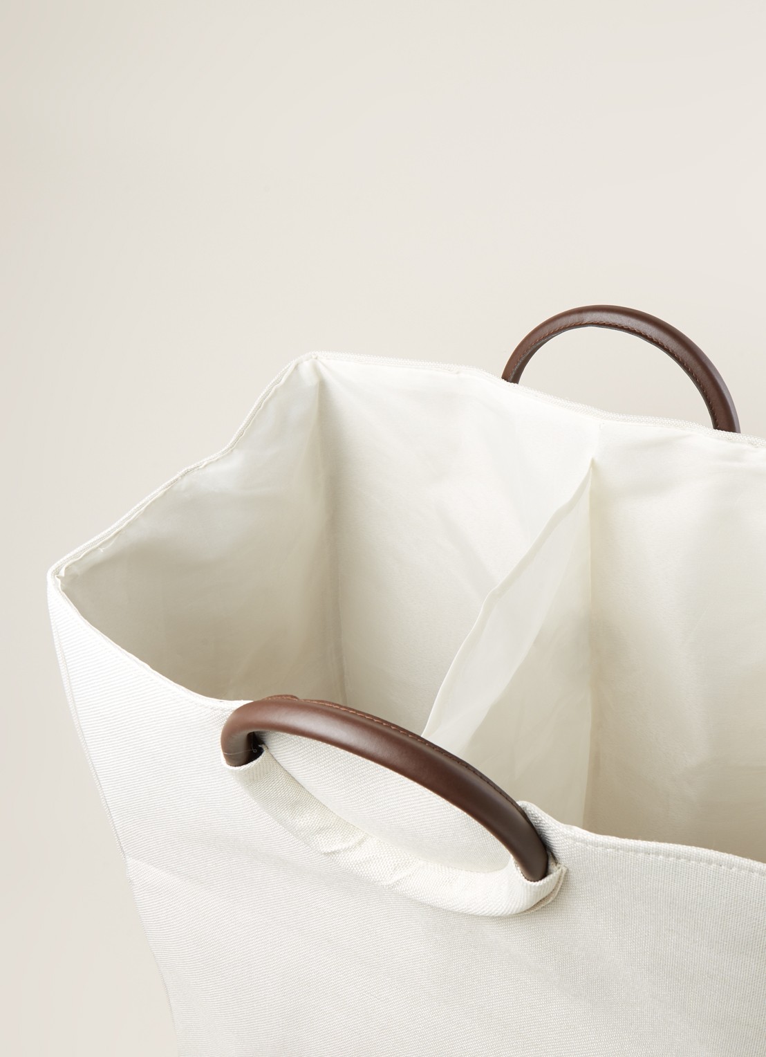 Aquanova Jada wasmand 48 cm - detail 3 ivoor