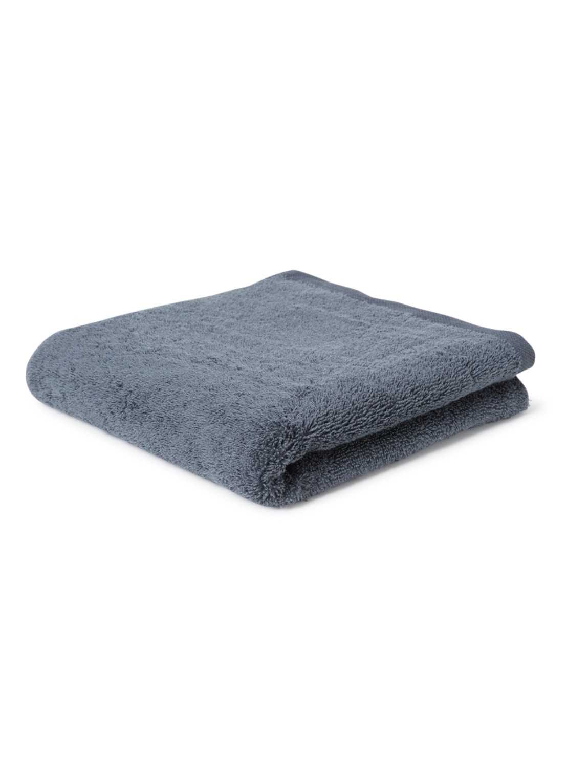 Aquanova London badhanddoek - 600 gr/m2 - 55 x 100 cm - voorkant grijs
