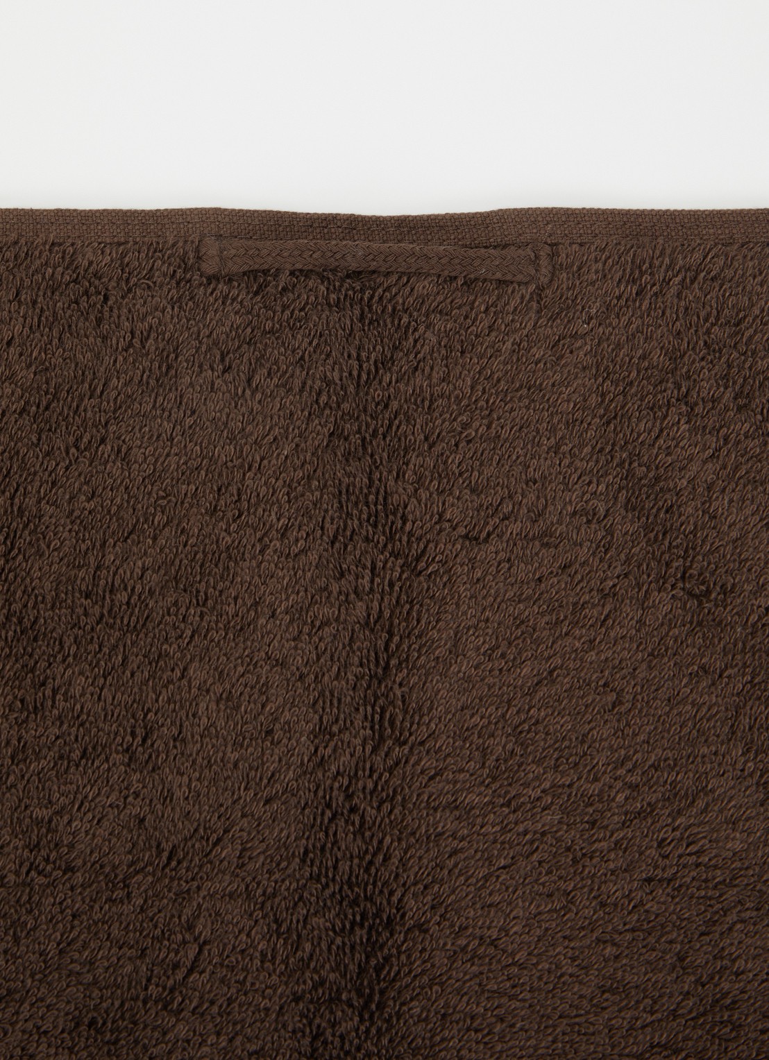 Aquanova London badhanddoek - 600 gr/m² - 55 x 100 cm - voorkant 2 donkerbruin