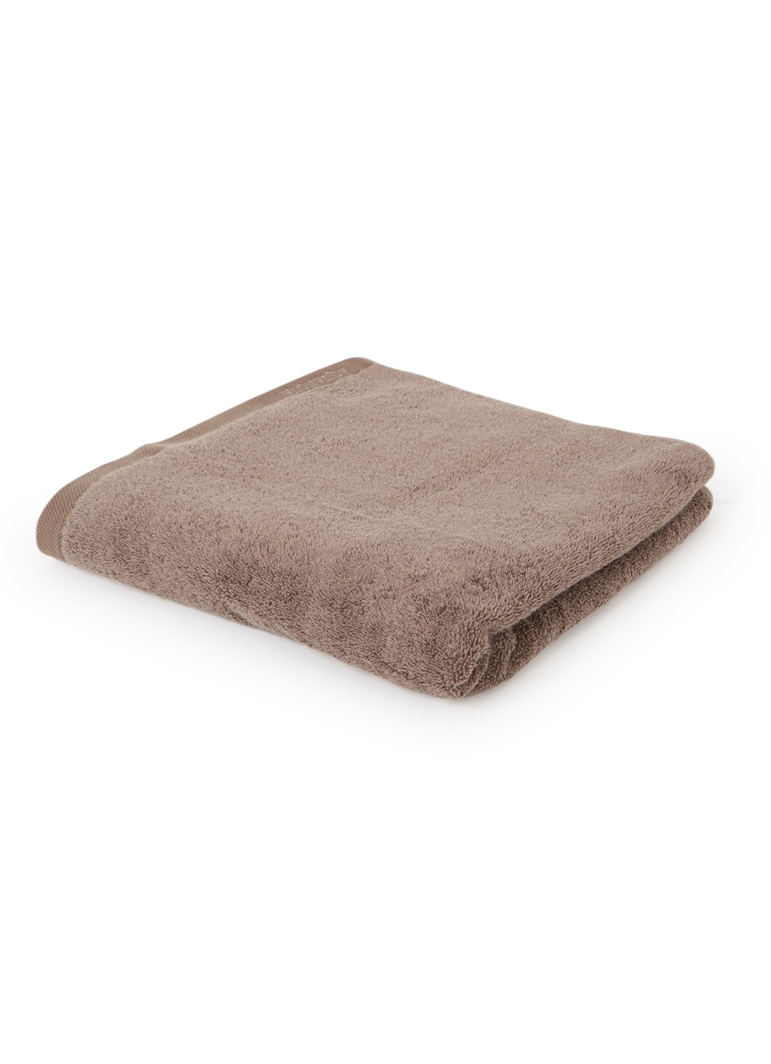 Aquanova London badhanddoek - 600 gr/m2 - 70 x 130 cm - voorkant donkerbruin