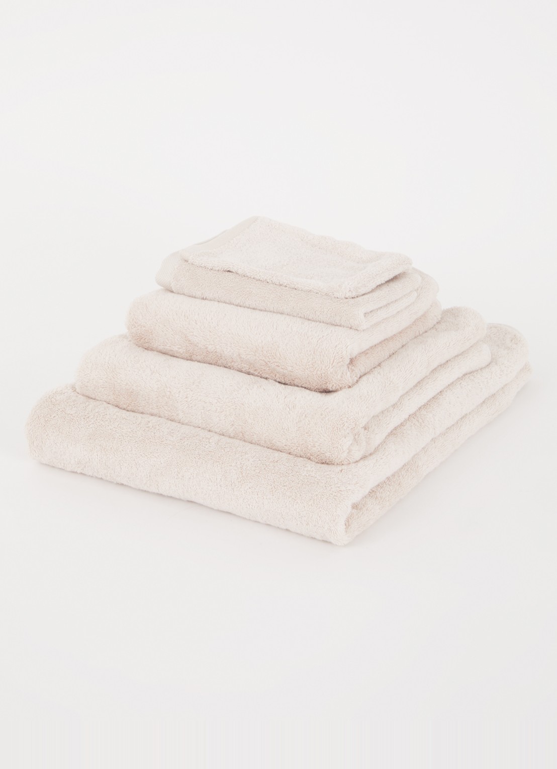 Aquanova London badlaken - 600 gr/m² - 70 x 130 cm - voorkant 3 beige