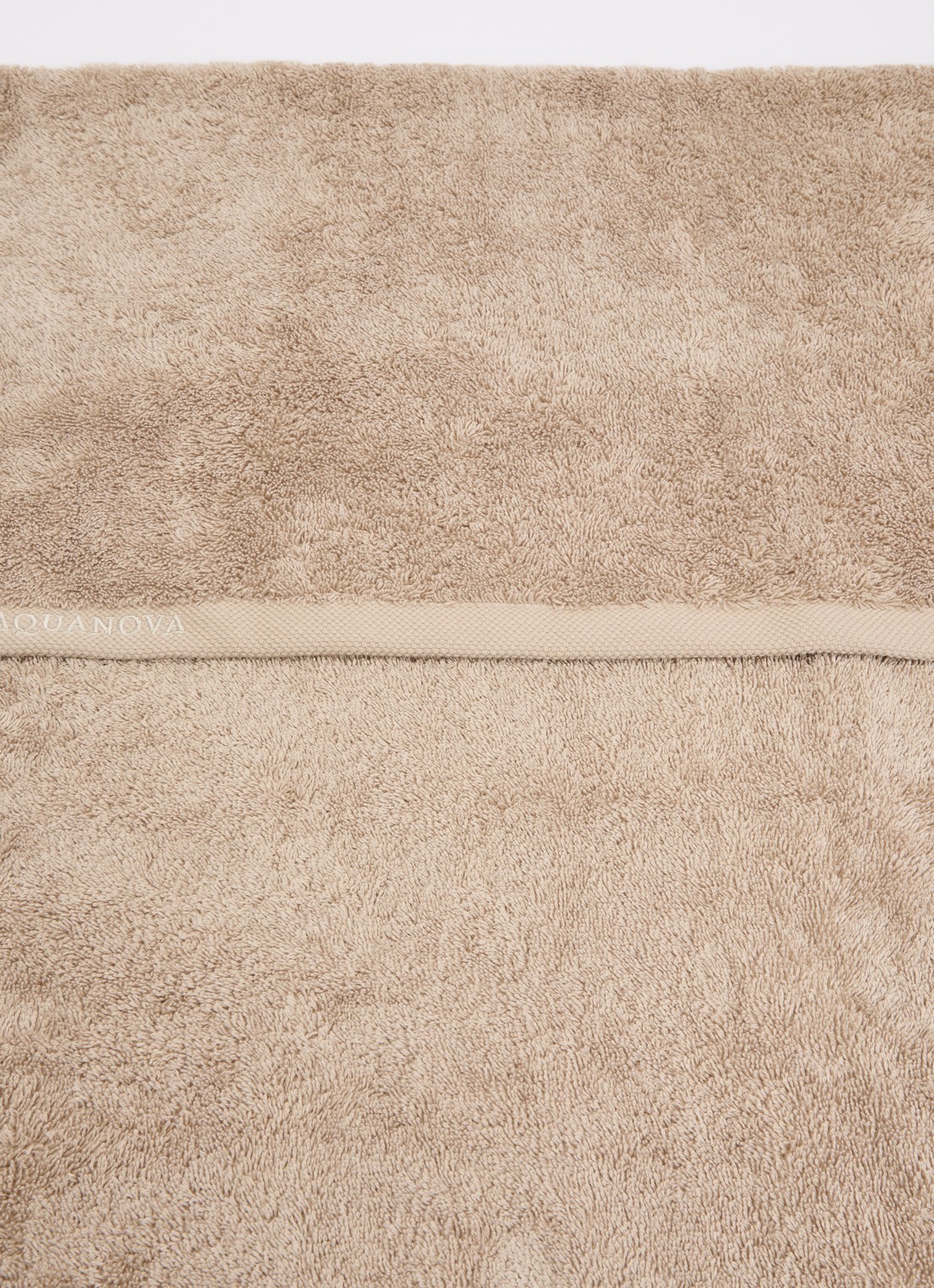 Aquanova London badlaken - 600 gr/m² - 70 x 130 cm - detail 3 beige