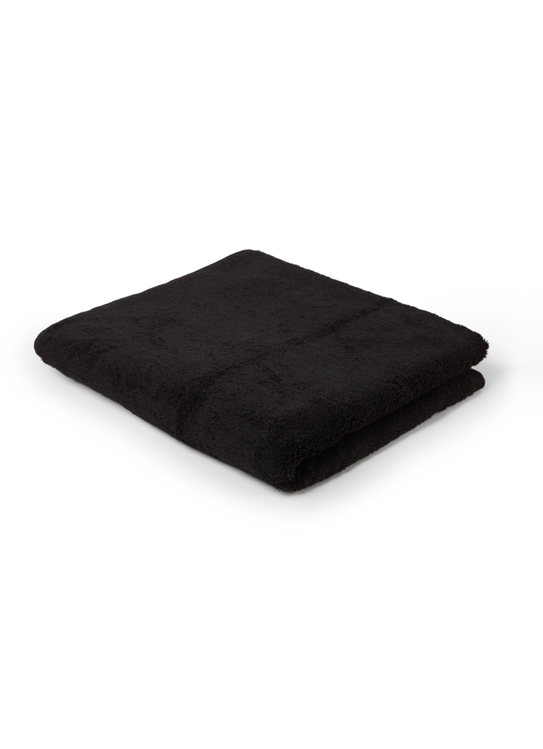 Aquanova London badlaken 70 cm x 130 cm - voorkant zwart