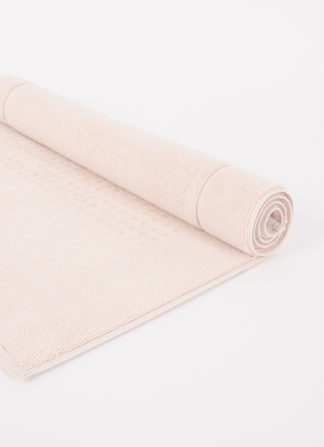 Aquanova London badmat 70 x 120 cm - voorkant 2 beige