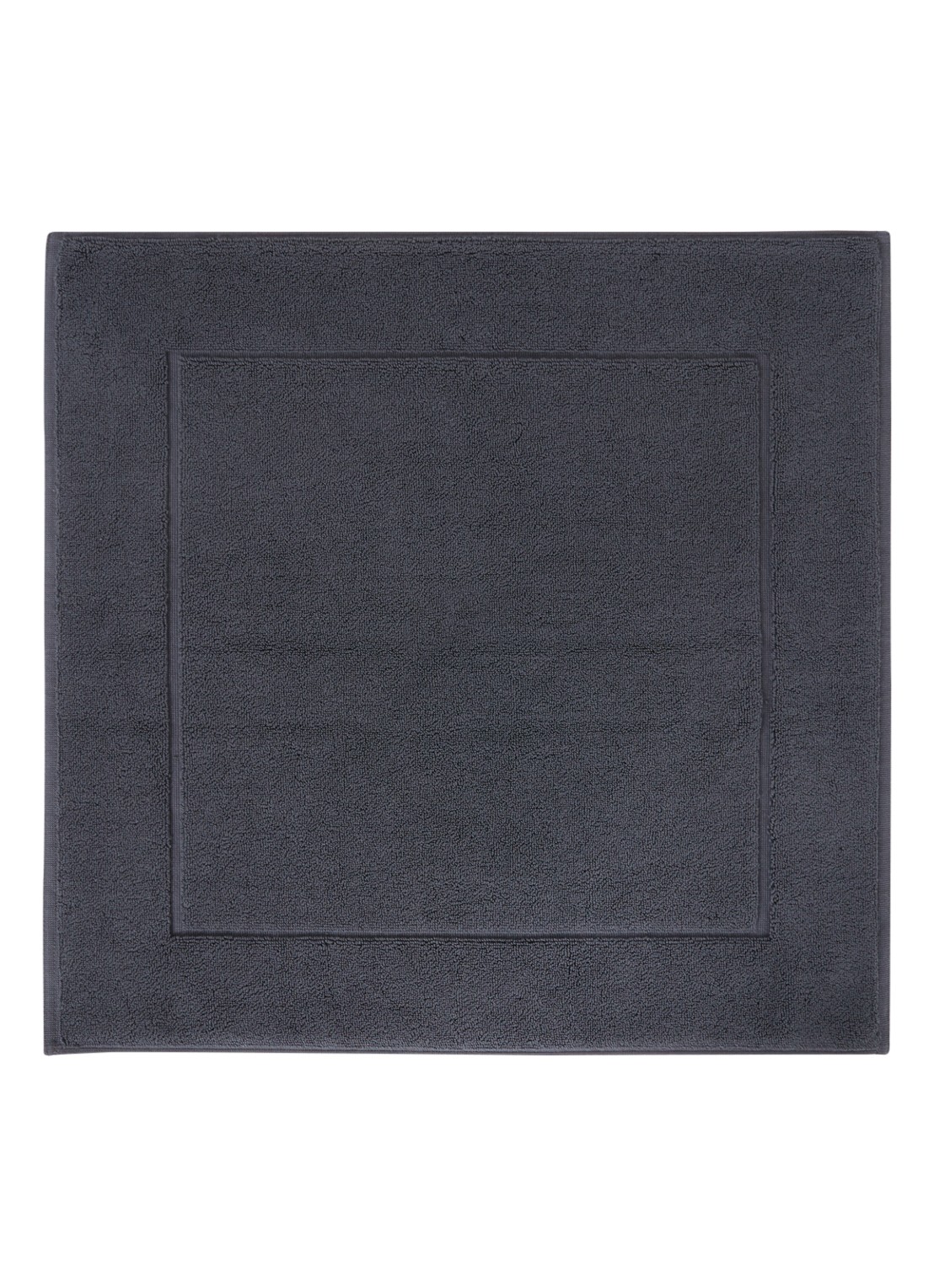 Aquanova London badmat 70 x 120 cm - voorkant 3 donkergrijs