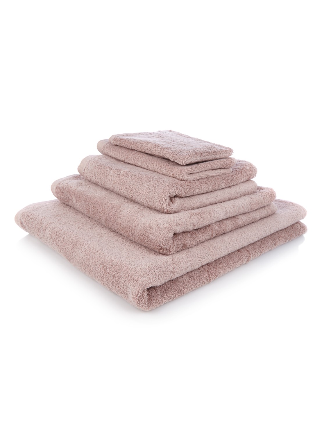 Aquanova London gastendoek 30 cm x 50 cm - voorkant oudroze