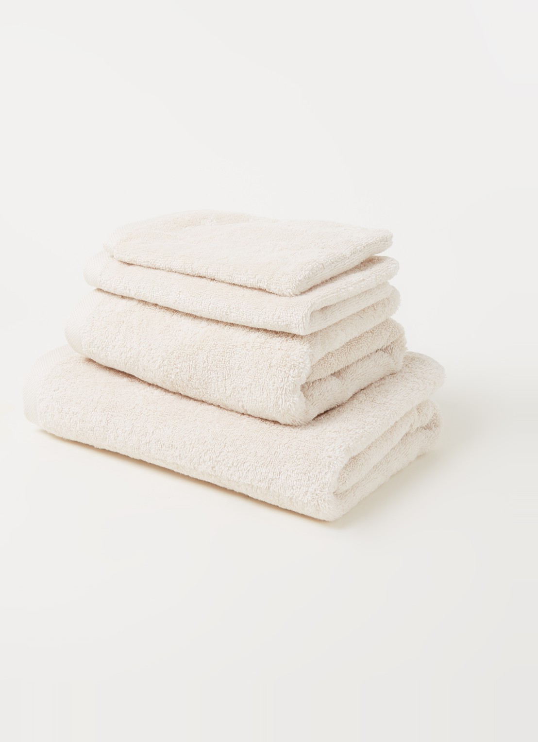 Aquanova London gastendoek - 600 gr/m² - 30 x 50 cm - voorkant 3 beige