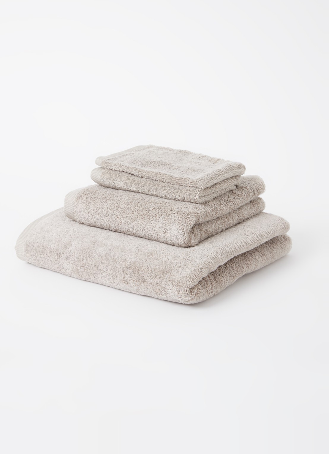 Aquanova London gastendoek - 600 gr/m2 - 30 x 50 cm - voorkant 2 beige