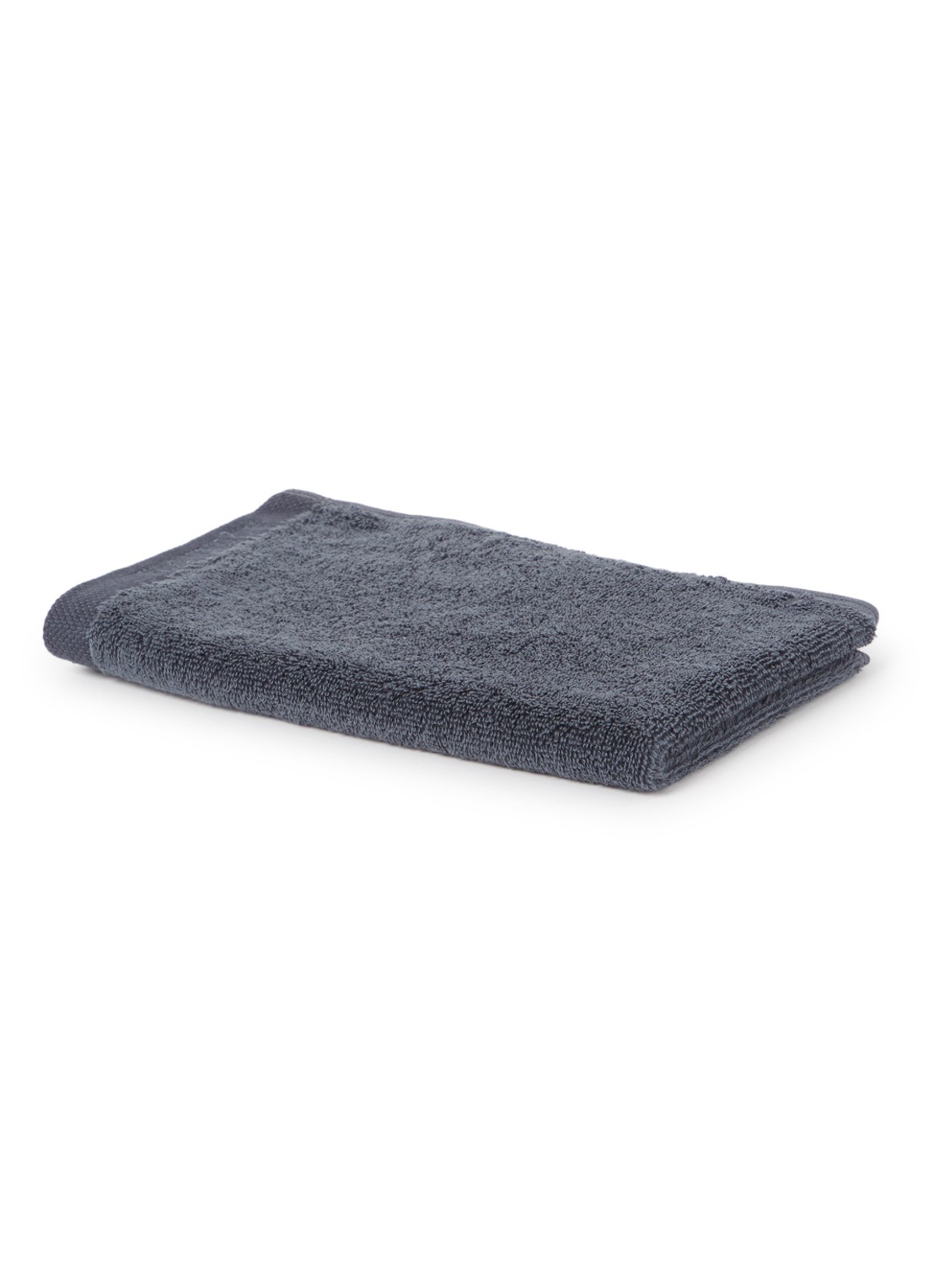 Aquanova London gastendoek – 600 gr/m2 - 30 x 50 cm - voorkant donkergrijs