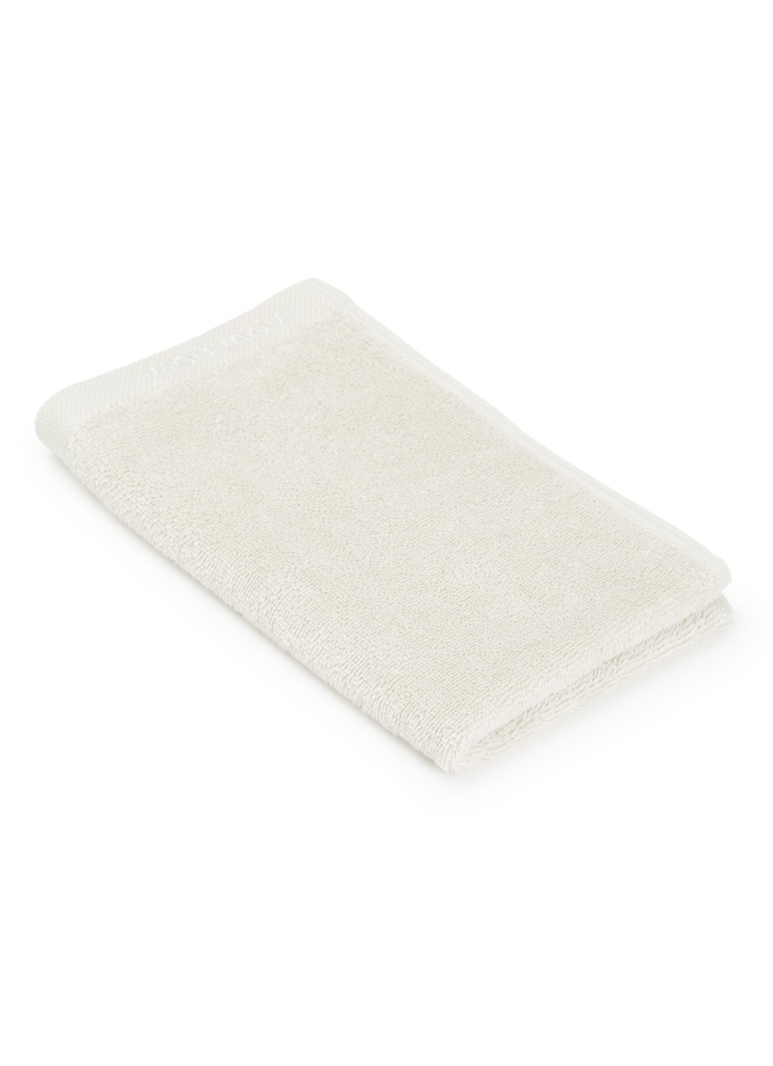 Aquanova London gastendoek - 600 gr/m2 -  30 x 50 cm - voorkant gebroken wit