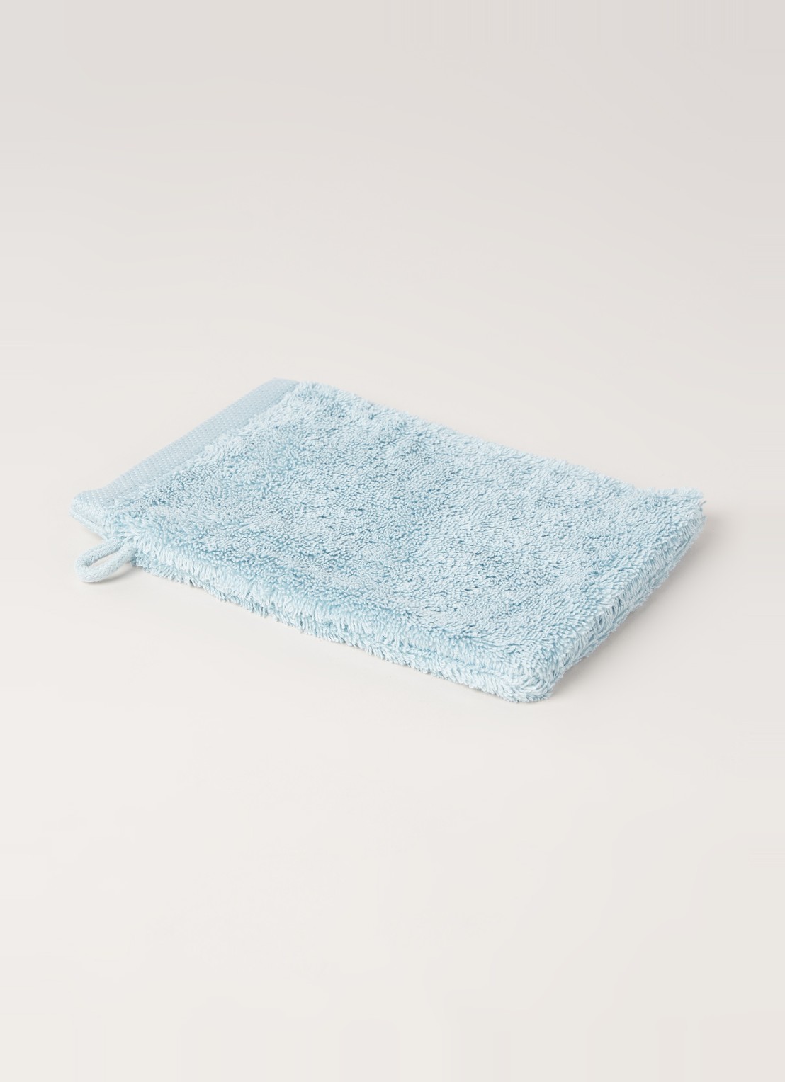Aquanova London washand 16 x 22 cm - voorkant 3 lichtblauw