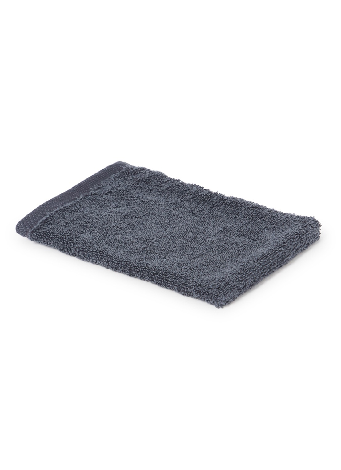 Aquanova London washand - 600 gr/m2 - 16 × 22 cm - voorkant 2 donkergrijs