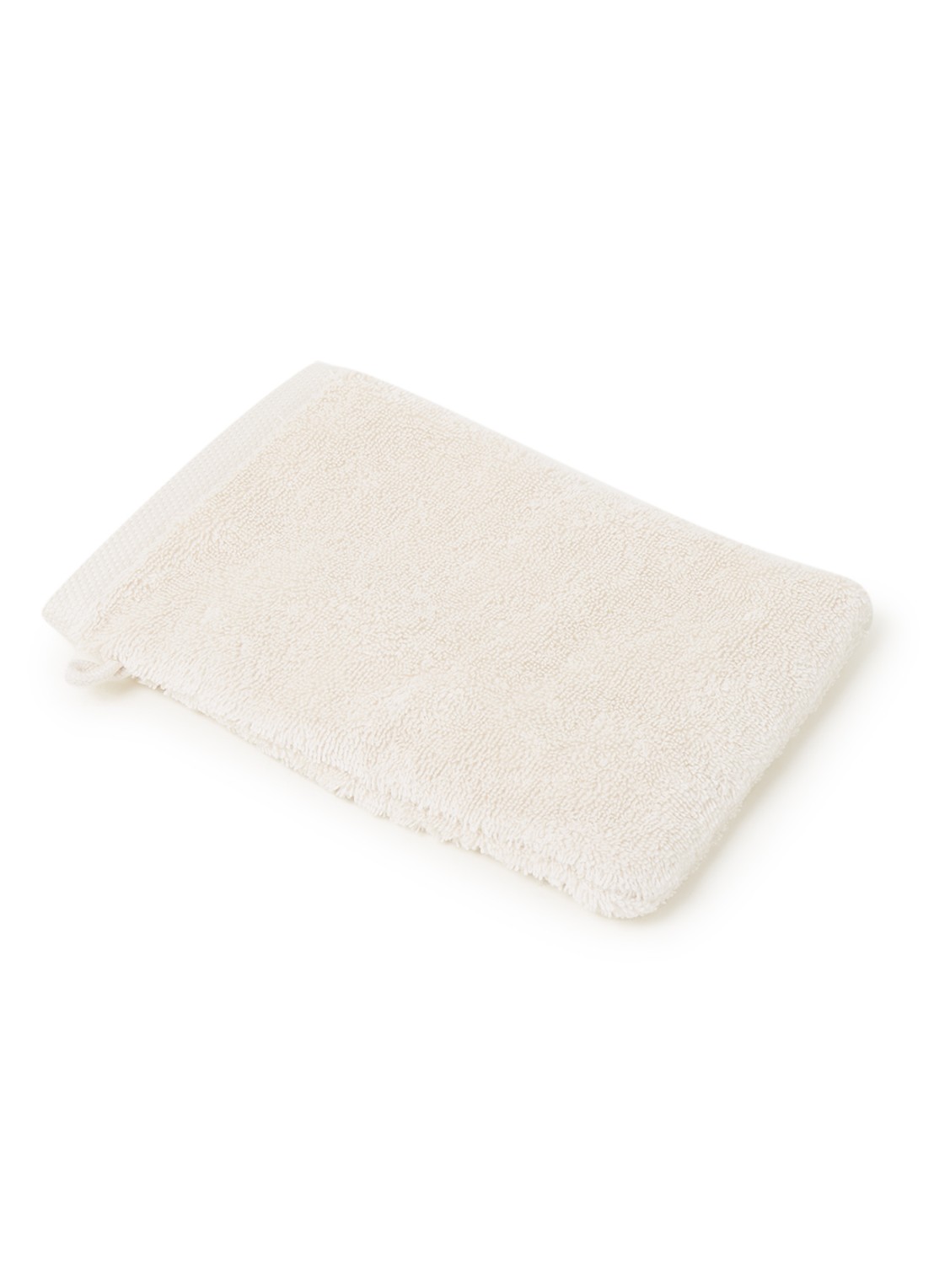 Aquanova London washand - 600 gr/m² - 16 x 22 cm - voorkant gebroken wit