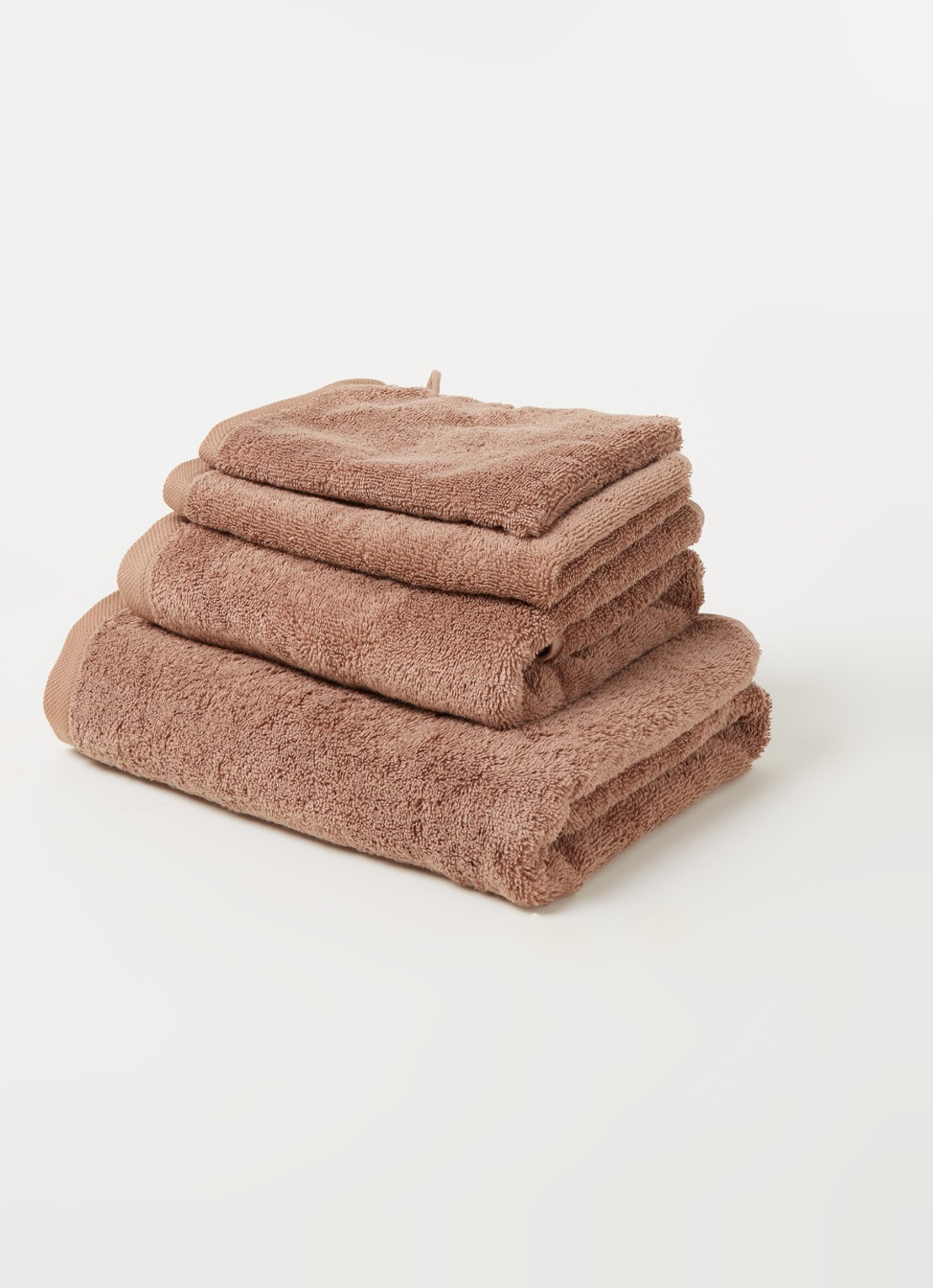 Aquanova London washand - 600 gr/m² - 16 x 22 cm - voorkant 2 camel