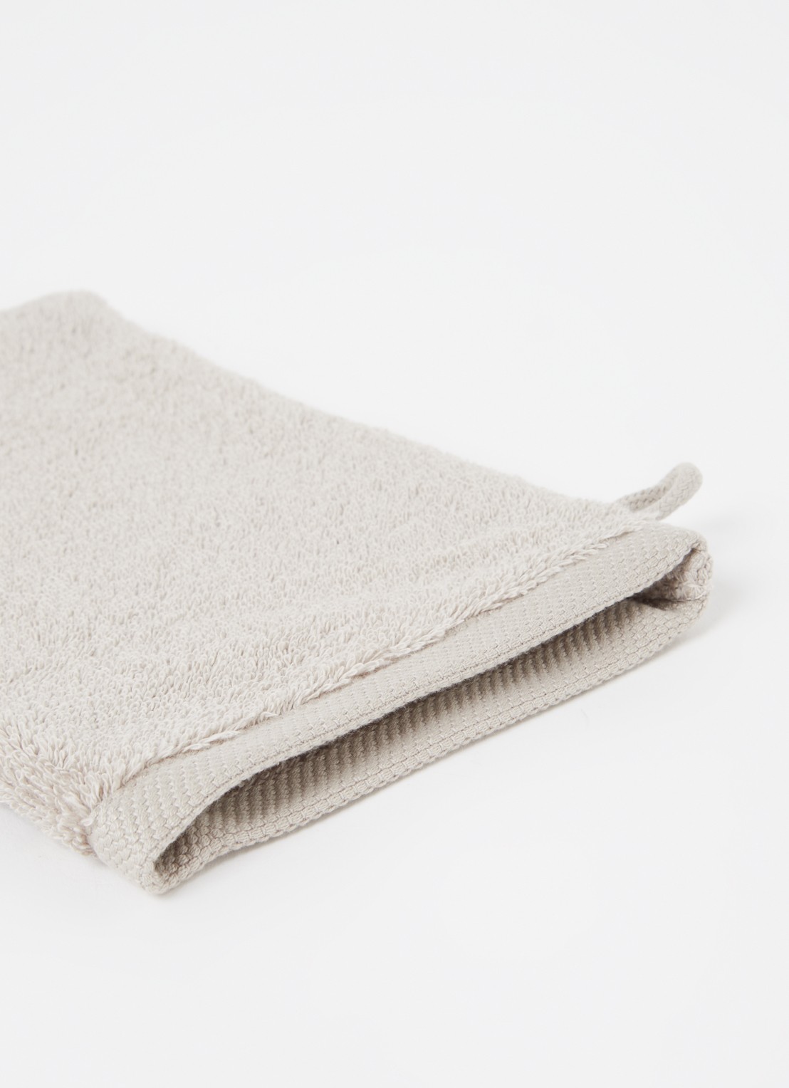 Aquanova London washand - 600 gr/m² - 16 x 22 cm - detail 3 beige