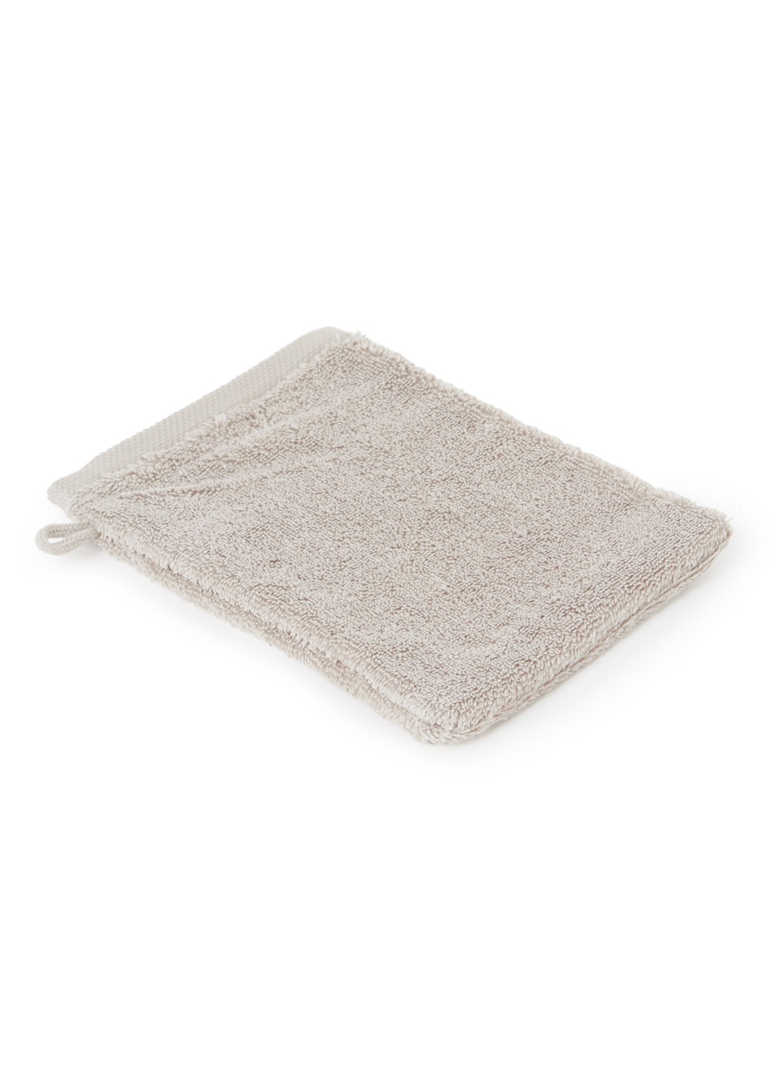 Aquanova London washand - 600 gr/m² - 16 x 22 cm - voorkant beige